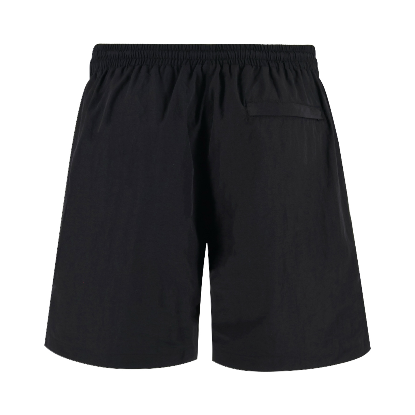 Balenciaga 巴黎世家  3B刺绣字母logo松紧腰运动裤 短裤 裤子 休闲裤 黑色 A2 