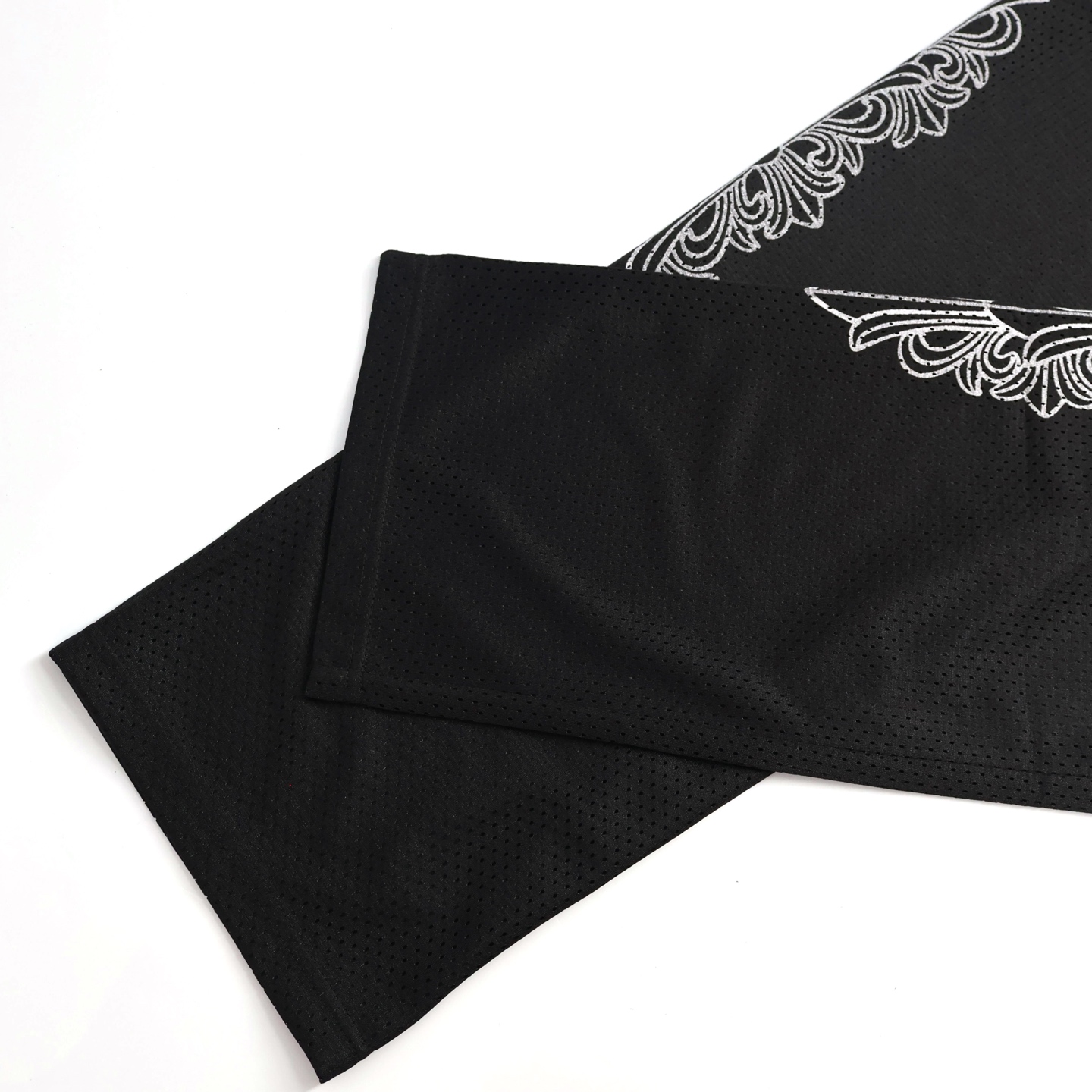 Chrome Hearts 克罗心 冰球网银松紧腰运动裤 长裤 休闲裤 黑色 A5 CH-2023-0875