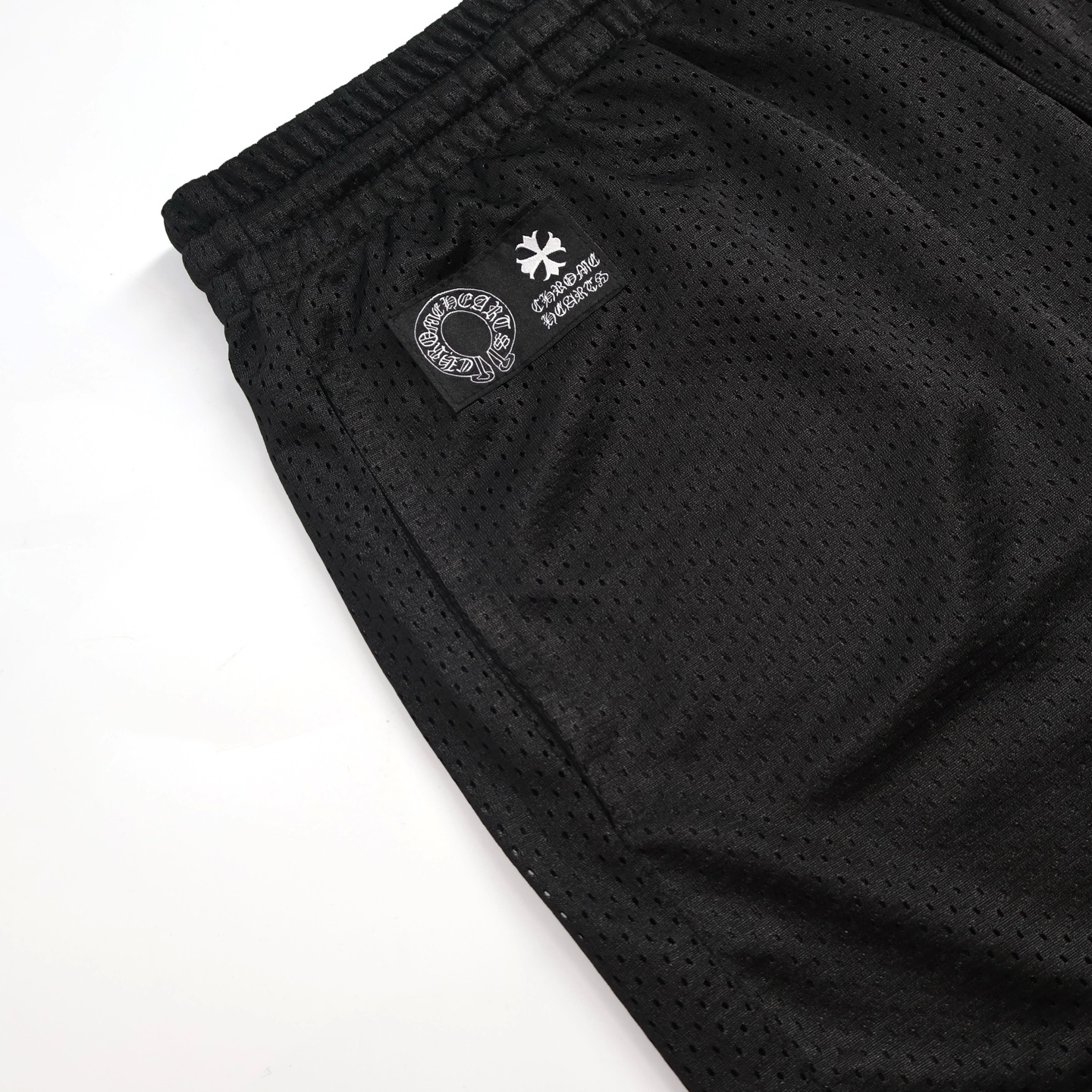 Chrome Hearts 克罗心 冰球网银松紧腰运动裤 长裤 休闲裤 黑色 A5 CH-2023-0875