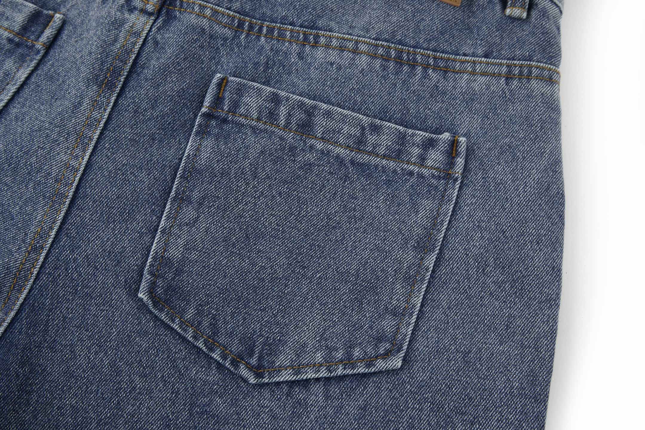 Loewe 罗意威 刺绣logo图案水洗牛仔裤 长裤 裤子 蓝色 B0 H526Y11WA65320