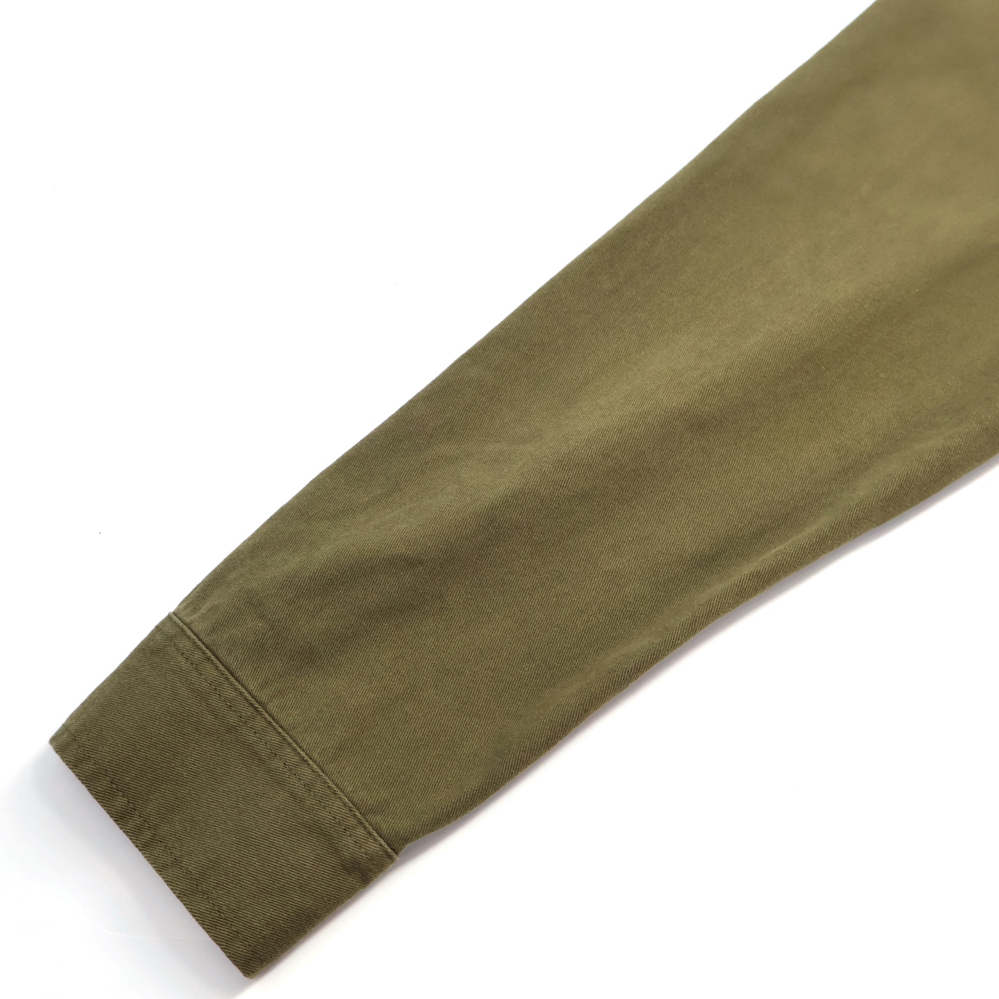 SAINT LAURENT 圣罗兰 口袋字母logo刺绣单排扣衬衫 外套 长袖 绿色 黑色 B0 838697Y253W3530