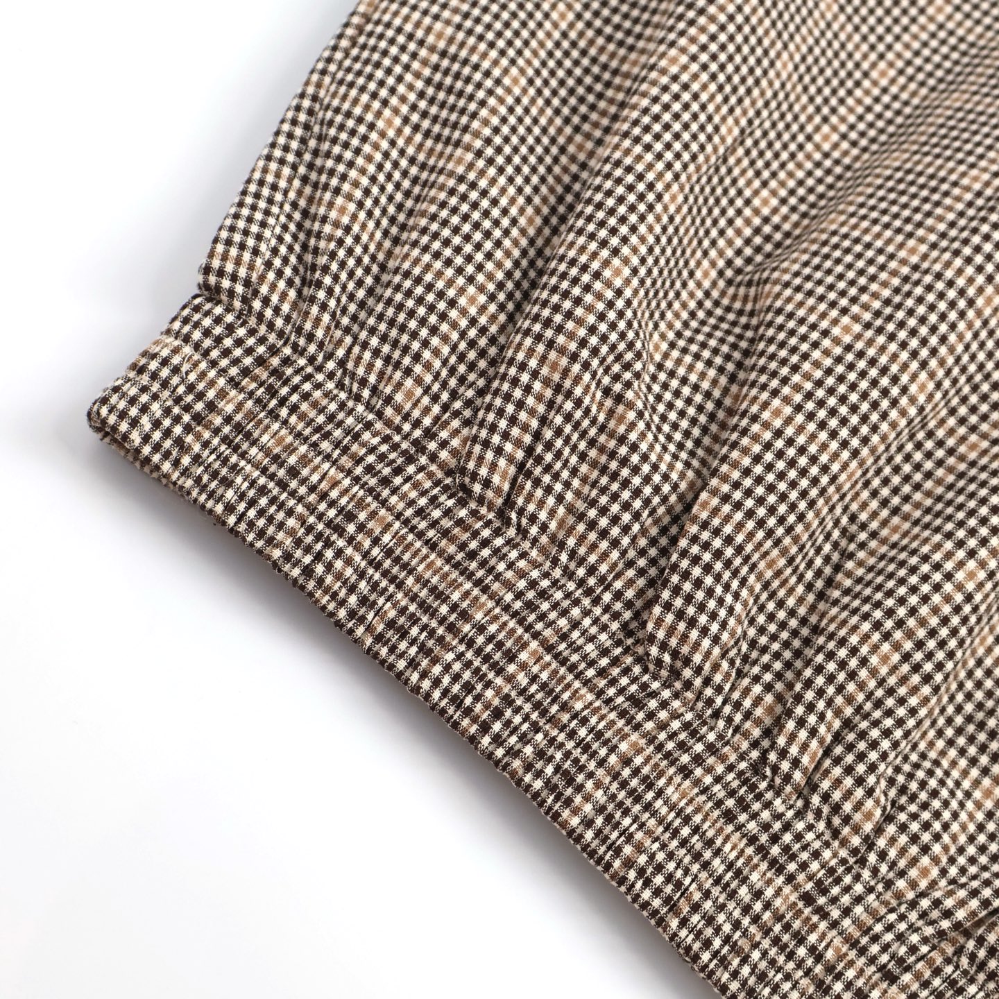 MIU MIU 缪缪 logo徽标格纹翻领拉链飞行员夹克 外套 长袖 C0 ML1181-16Q8-F0324-S-OOO