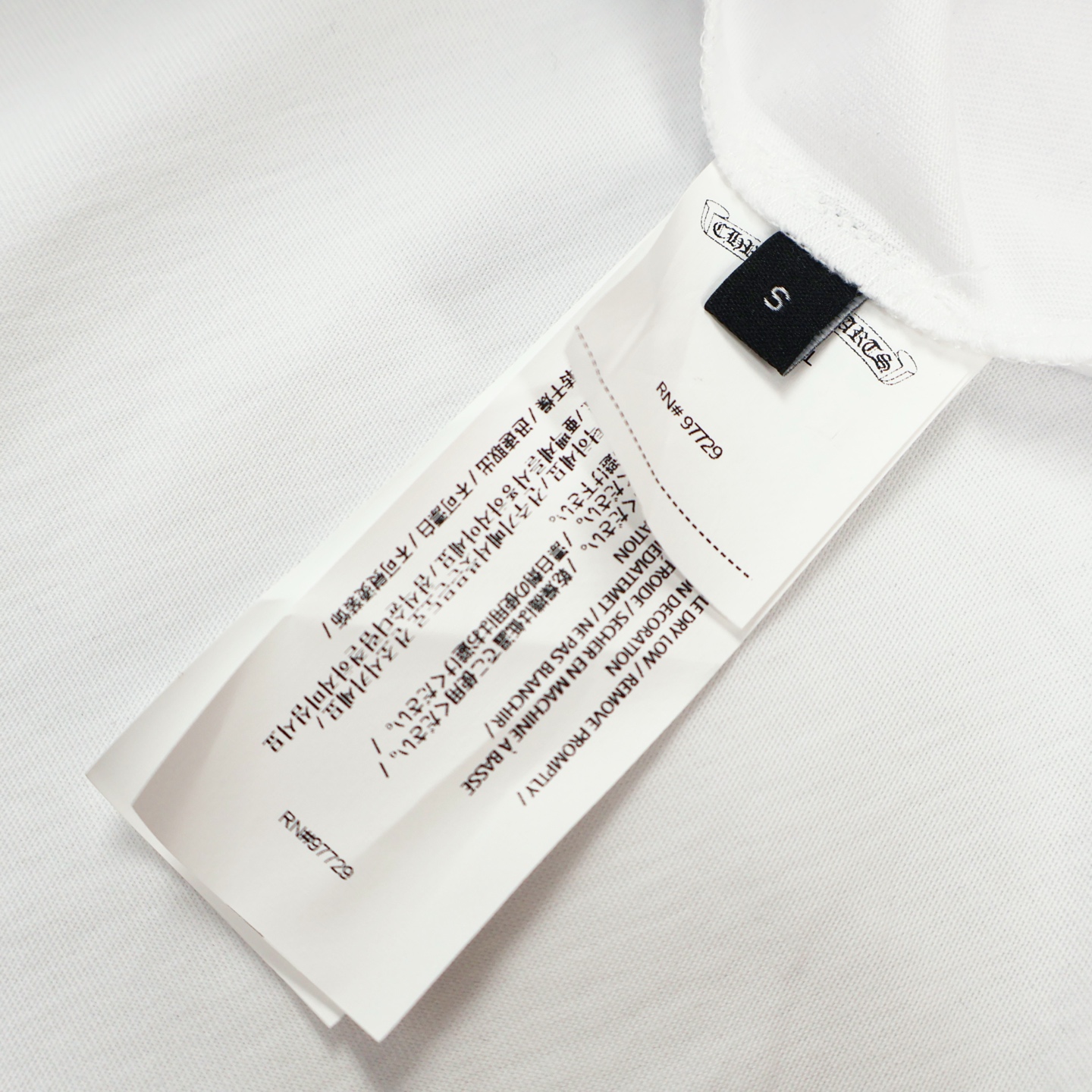 Chrome Hearts 克罗心 电视机图案字母印花 短袖 T恤 白色 A2 