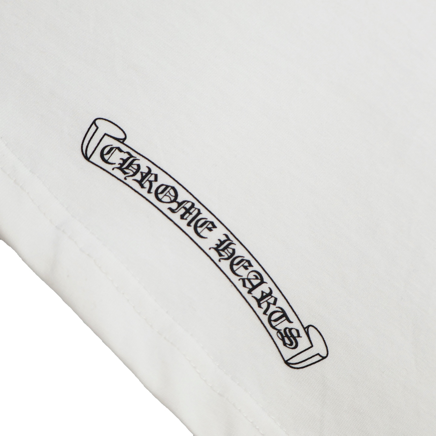 Chrome Hearts 克罗心 电视机图案字母印花 短袖 T恤 白色 A2 