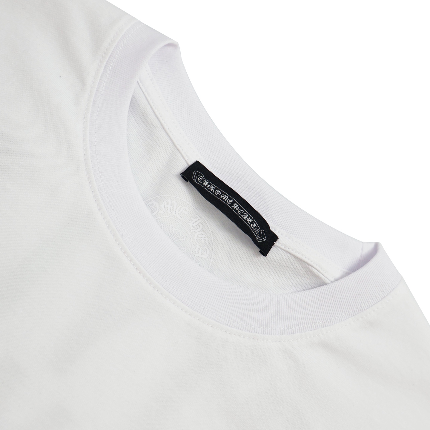 Chrome Hearts 克罗心 电视机图案字母印花 短袖 T恤 白色 A2 