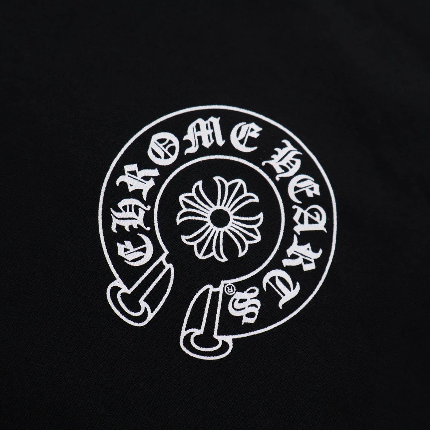 Chrome Hearts 克罗心 33号数字印花圆领 T恤 长袖 黑色 A5 040-028620