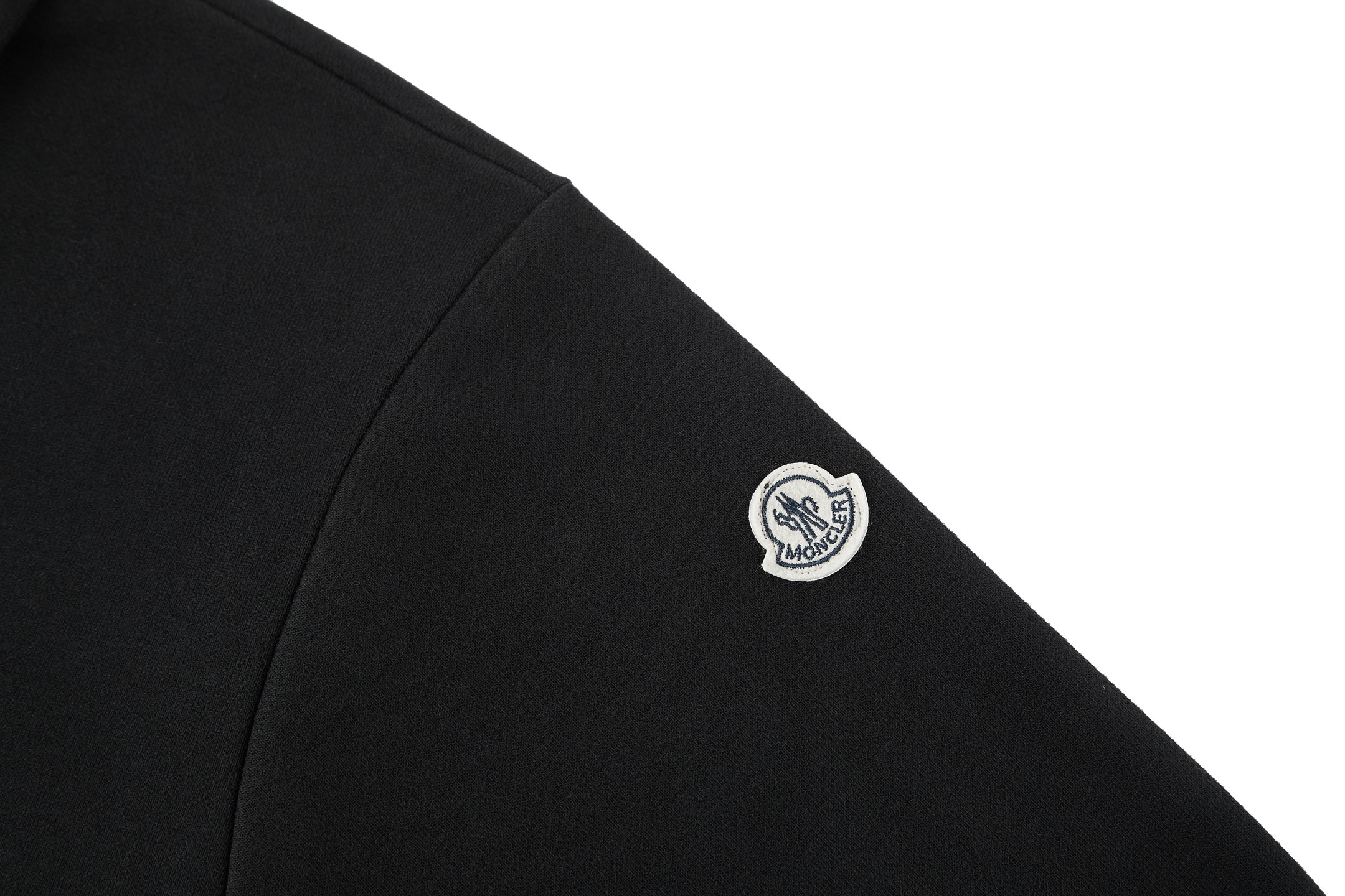 Moncler 蒙口 藤原浩联名 字母logo半拉链翻领卫衣 秋冬 外套 黑色 A5 K109U8G00004M5214999