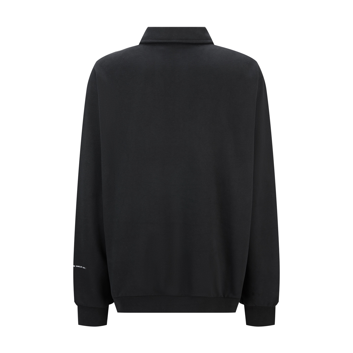 Moncler 蒙口 藤原浩联名 字母logo半拉链翻领卫衣 秋冬 外套 黑色 A5 K109U8G00004M5214999