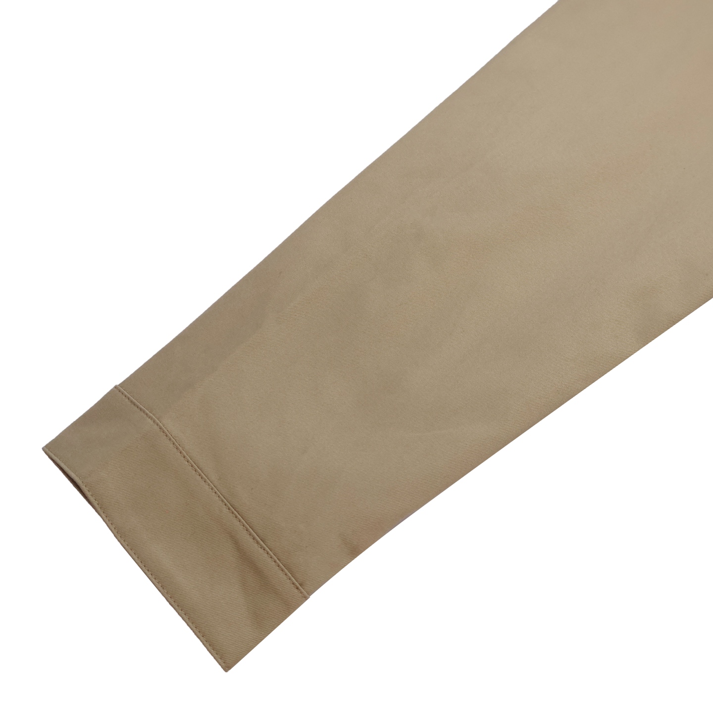 MIU MIU 缪缪 纯色logo徽标翻领夹克 外套 长袖 卡其色 C0 ML1264-1UPX-F0065-S-OOO