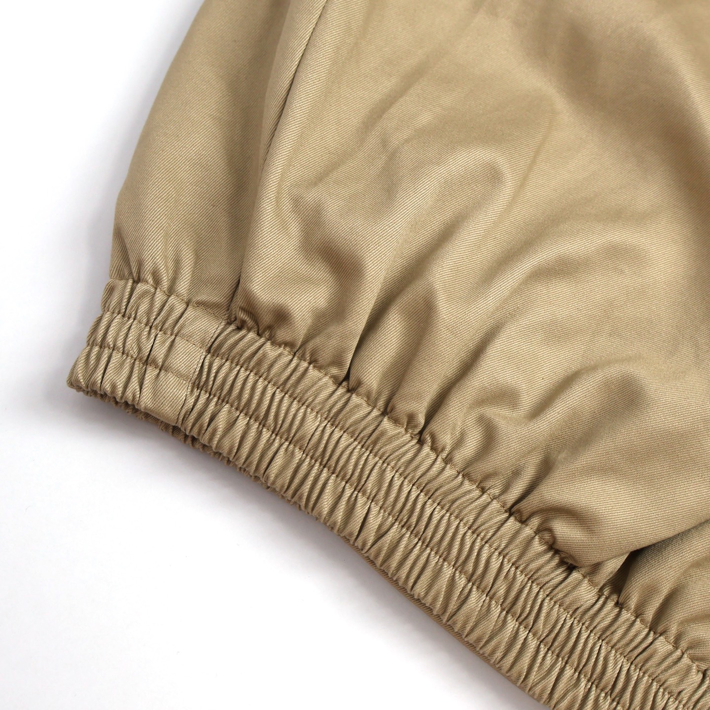 MIU MIU 缪缪 纯色logo徽标翻领夹克 外套 长袖 卡其色 C0 ML1264-1UPX-F0065-S-OOO