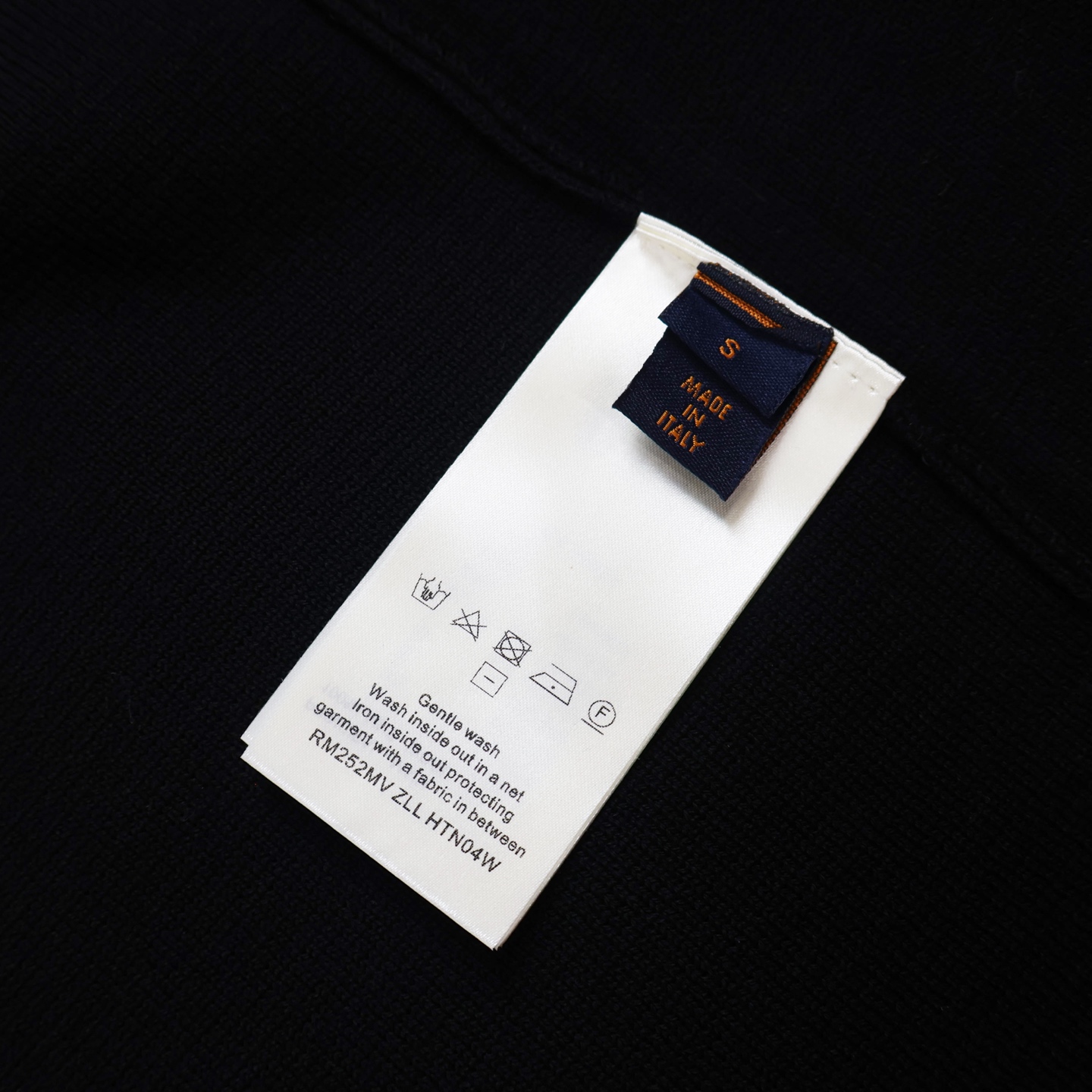 LOUIS VUITTON 路易威登 学院风针织毛衣 夹克 外套 黑色 C0 1AGTLO