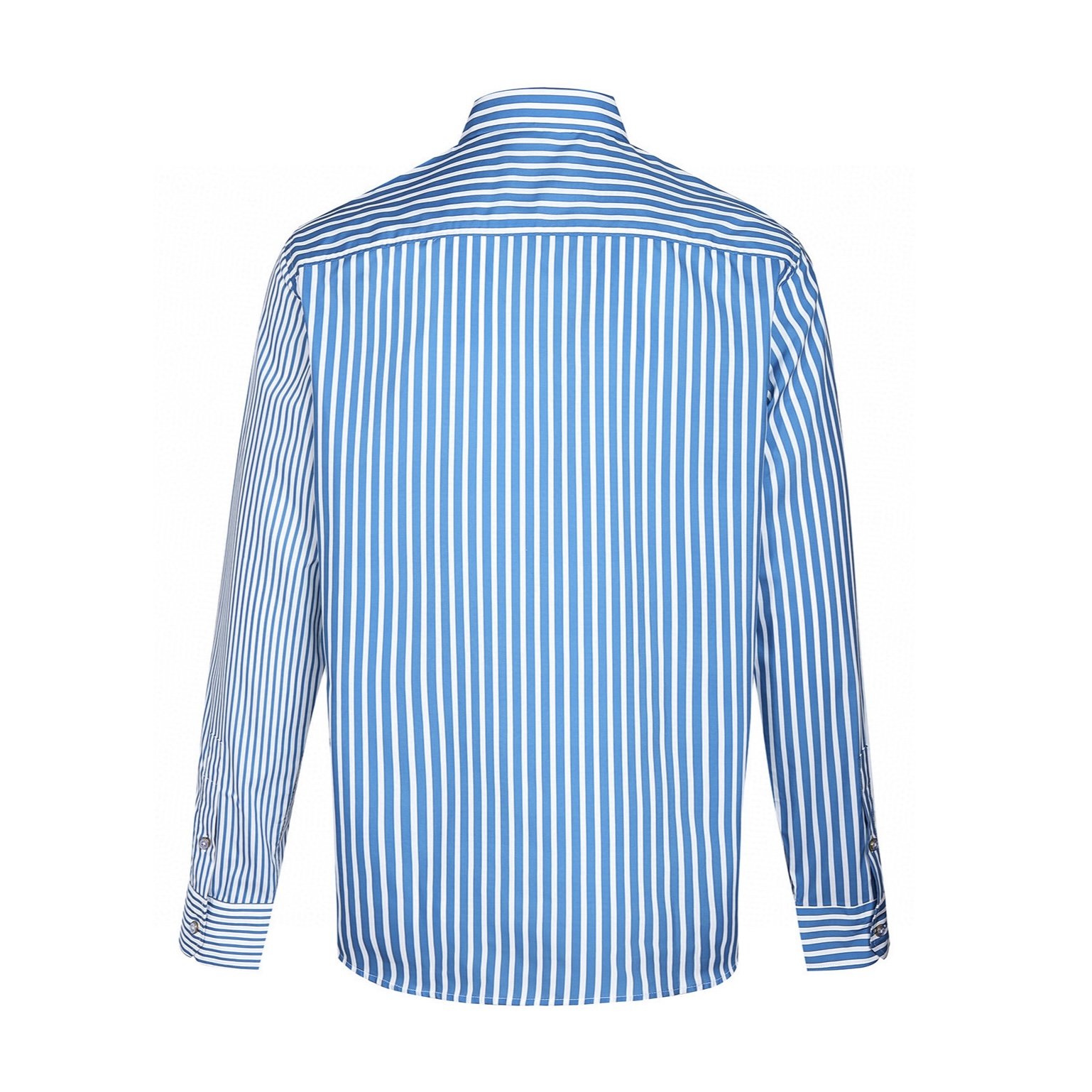 LOUIS VUITTON 路易威登 拼接条纹衬衫 外套 蓝色 A5 1AHVWM