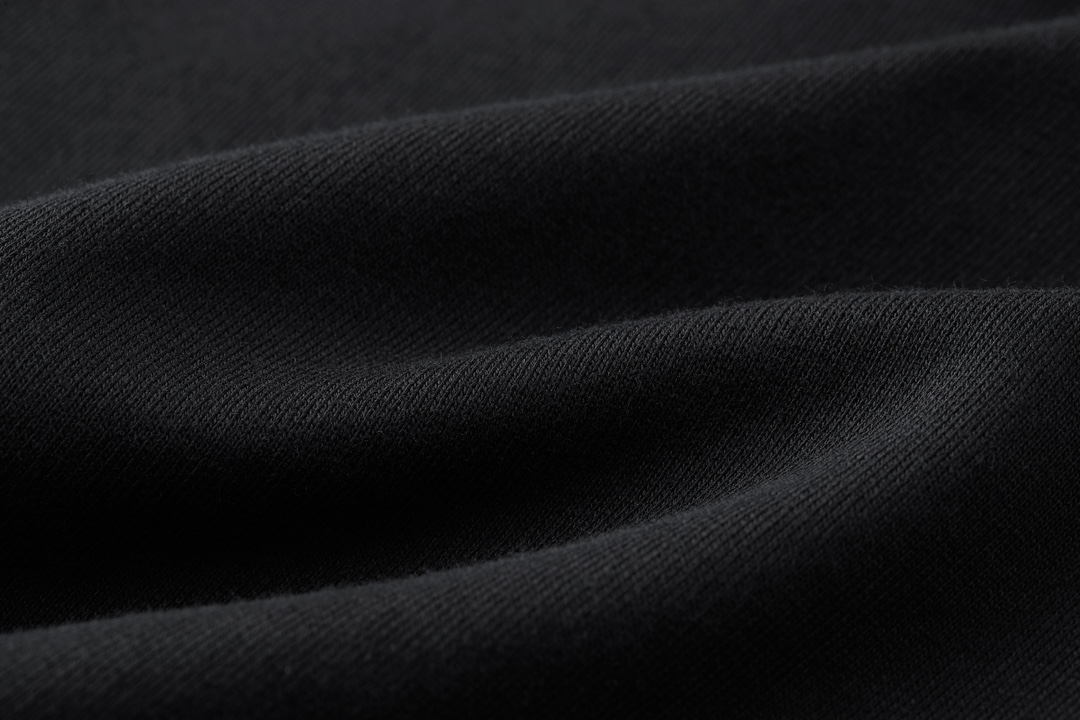 Balenciaga 巴黎世家 镜像刺绣字母logo松紧腰运动裤 短裤 裤子 休闲裤 黑色 A2 