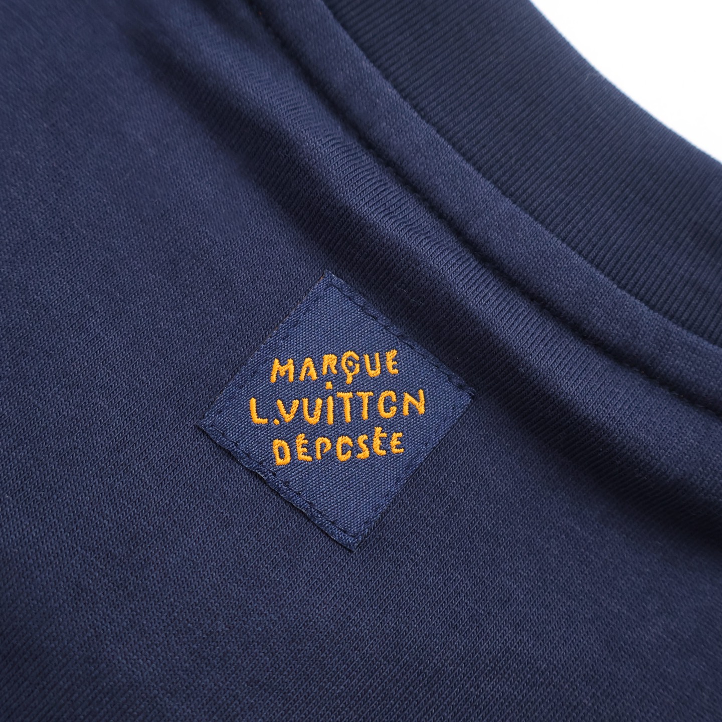 LOUIS VUITTON 路易威登 LV Nigo联名款 龙虾图案字母刺绣T恤 短袖 白色 蓝色 A5 1AIMKT