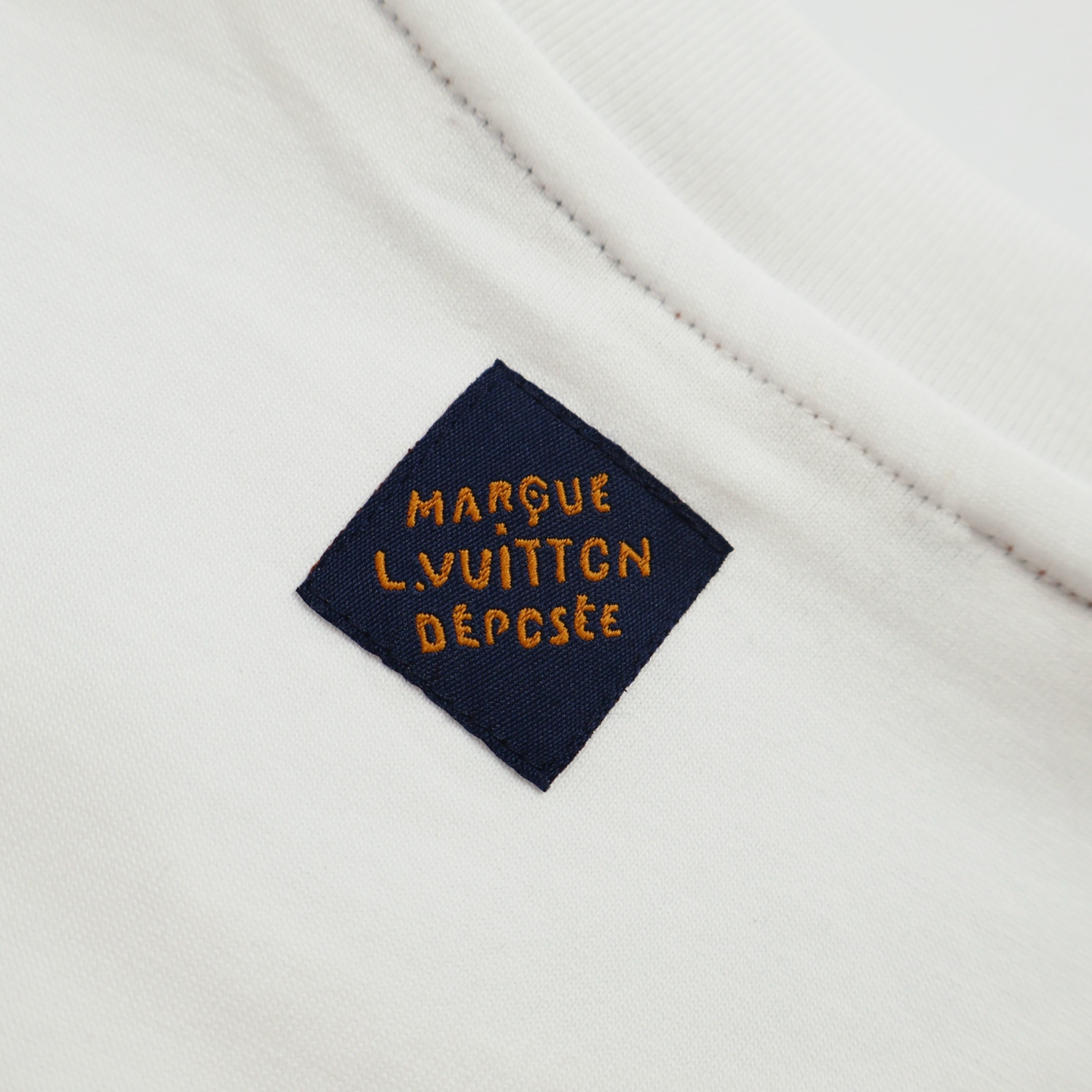 LOUIS VUITTON 路易威登 LV Nigo联名款 龙虾图案字母刺绣T恤 短袖 白色 蓝色 A5 1AIMKT