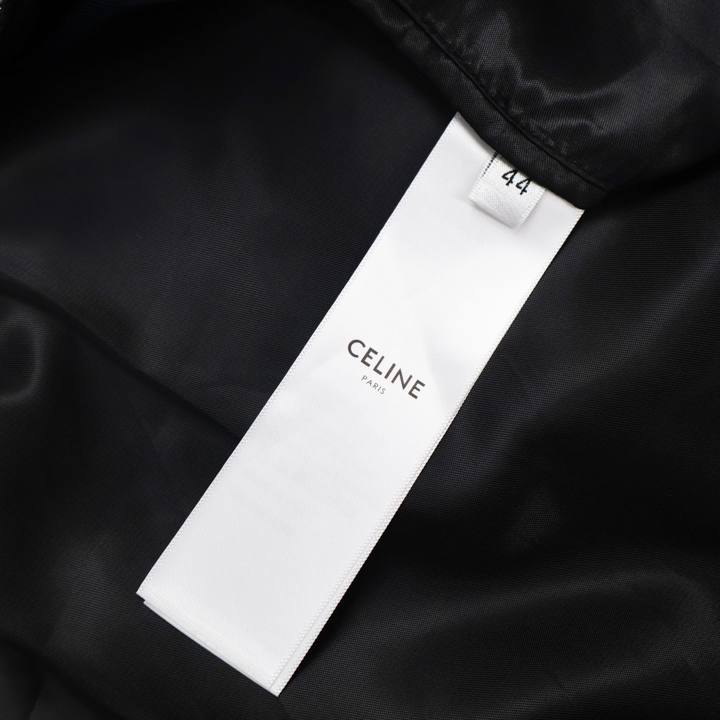 CELINE 赛琳 logo小刺绣拉链翻领 夹克 外套 长袖 藏蓝色 C0 2W47B585X-07MR