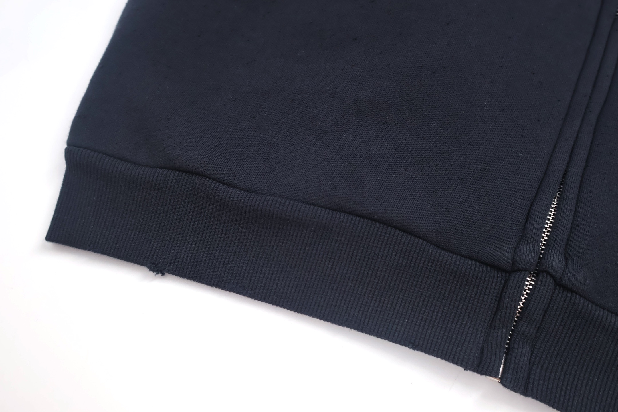 Acne Studios 做旧水洗字母logo印花拉链卫衣 夹克 外套 长袖 蓝色 黑色 B0 CI0189