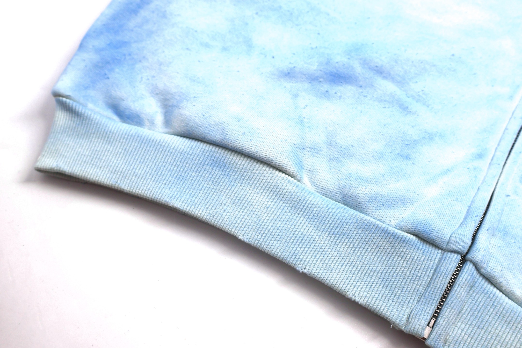 Acne Studios 做旧水洗字母logo印花拉链卫衣 夹克 外套 长袖 蓝色 黑色 B0 CI0189