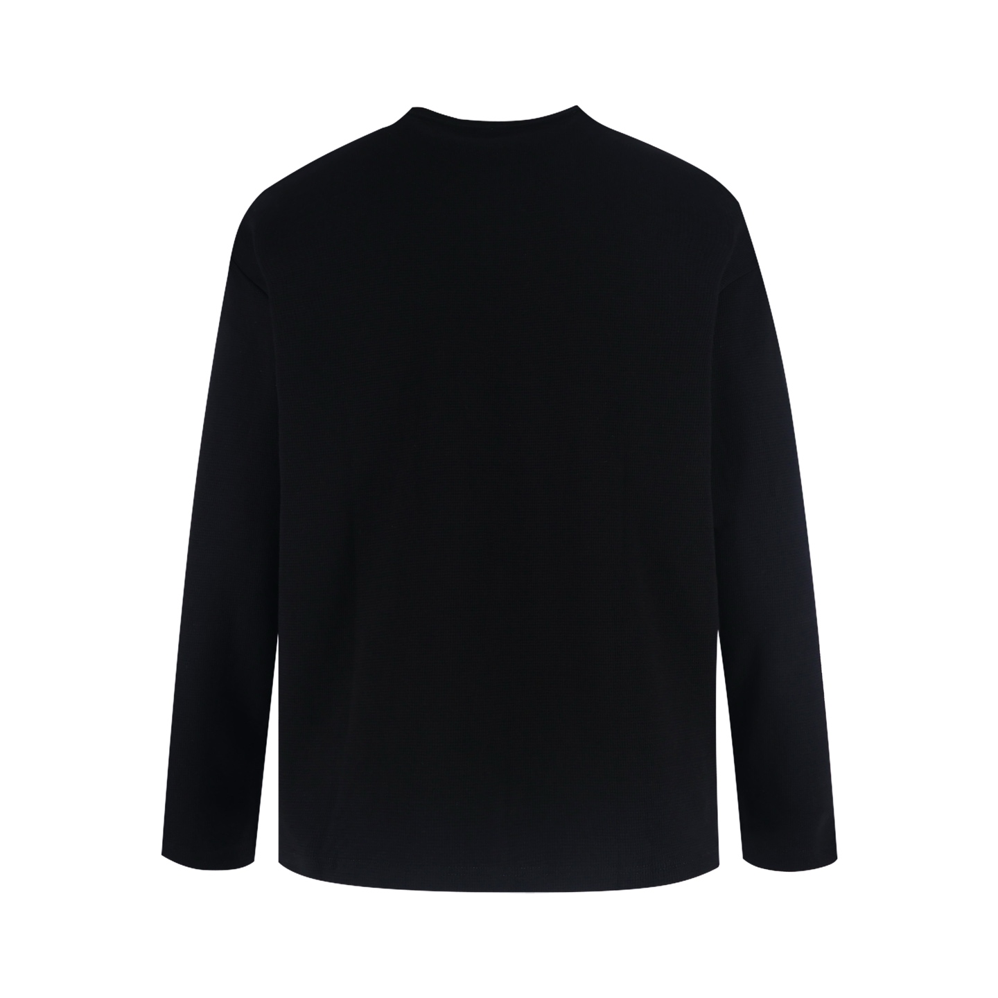 Chrome Hearts 克罗心 亨利领梵文华夫格T恤 卫衣 长袖 灰色 黑色 A5 