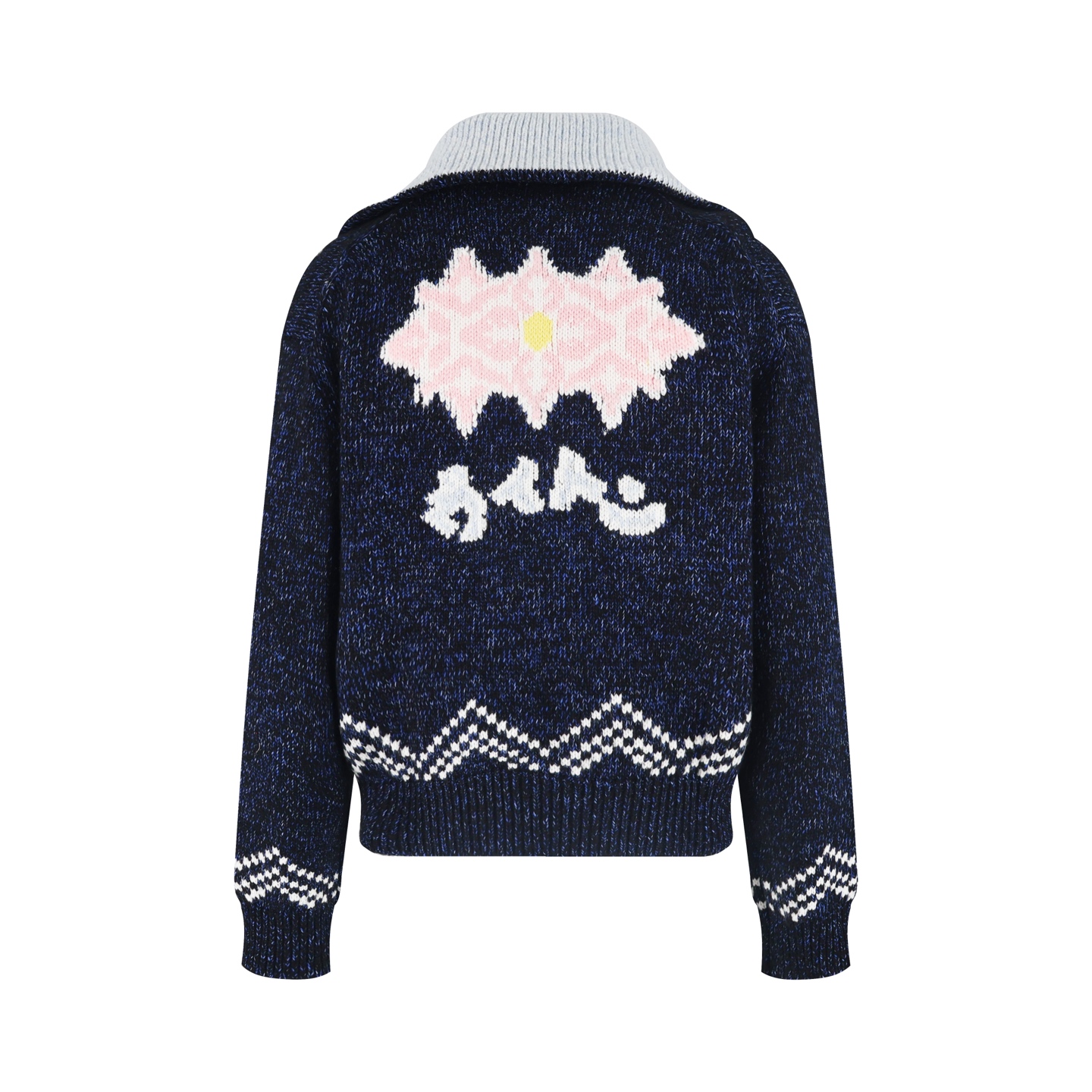 LOUIS VUITTON 路易威登 Nigo 联名款 双鱼图案拉链翻领毛衣 针织衫 外套 夹克 长袖 C0 1AIMAY