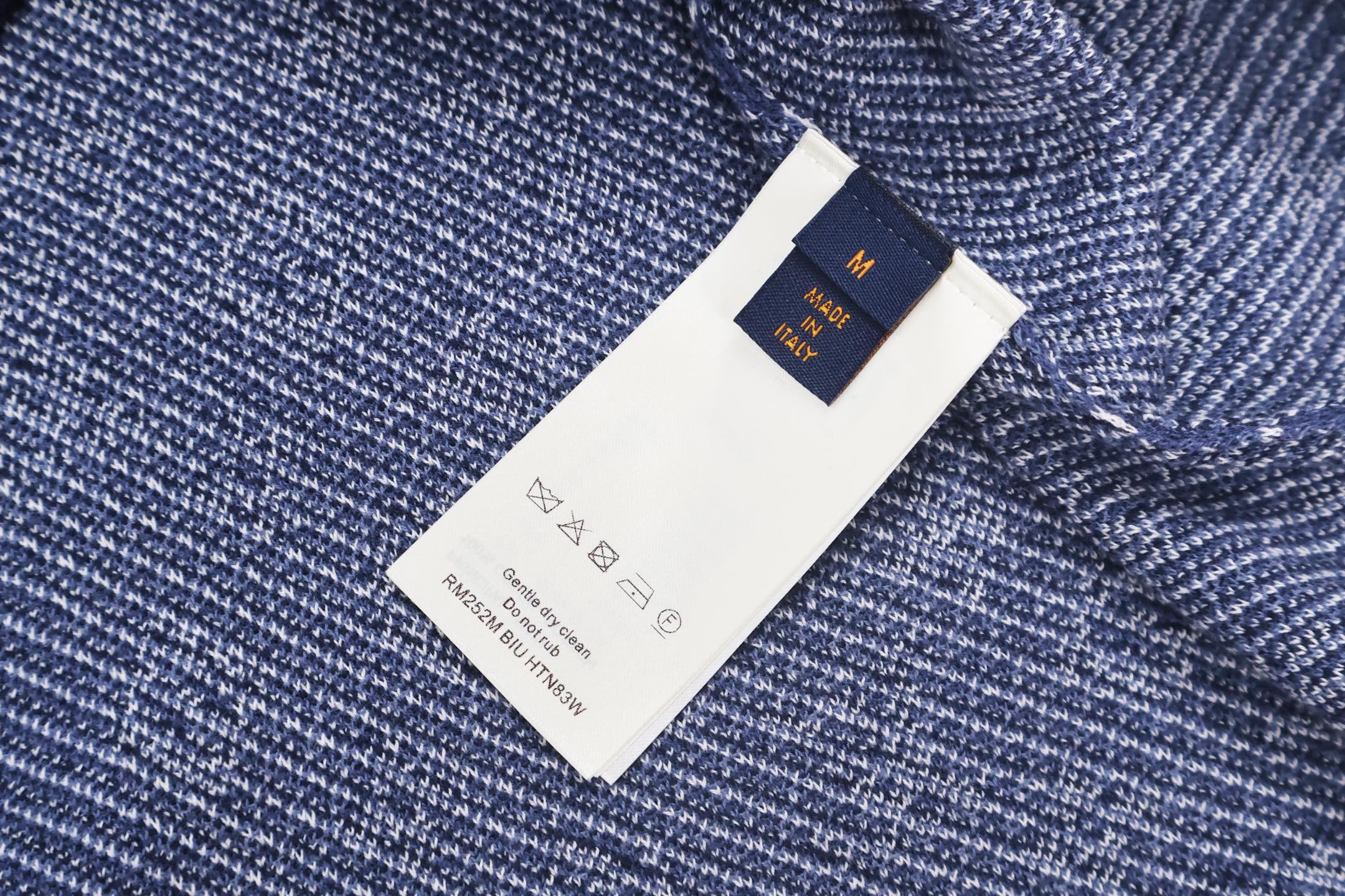 LOUIS VUITTON 路易威登 LV Nigo 联名款 棋盘格毛织 T恤 短袖 A5 1AIMBU