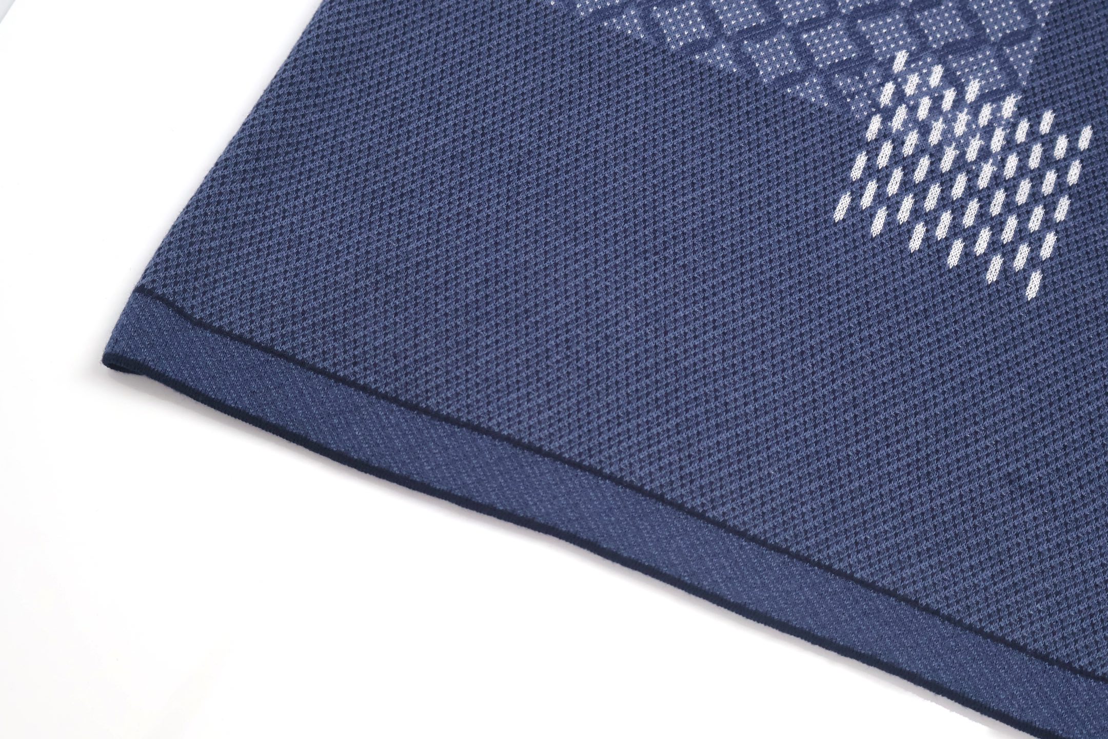 LOUIS VUITTON 路易威登 LV Nigo 联名款 棋盘格毛织 T恤 短袖 A5 1AIMBU