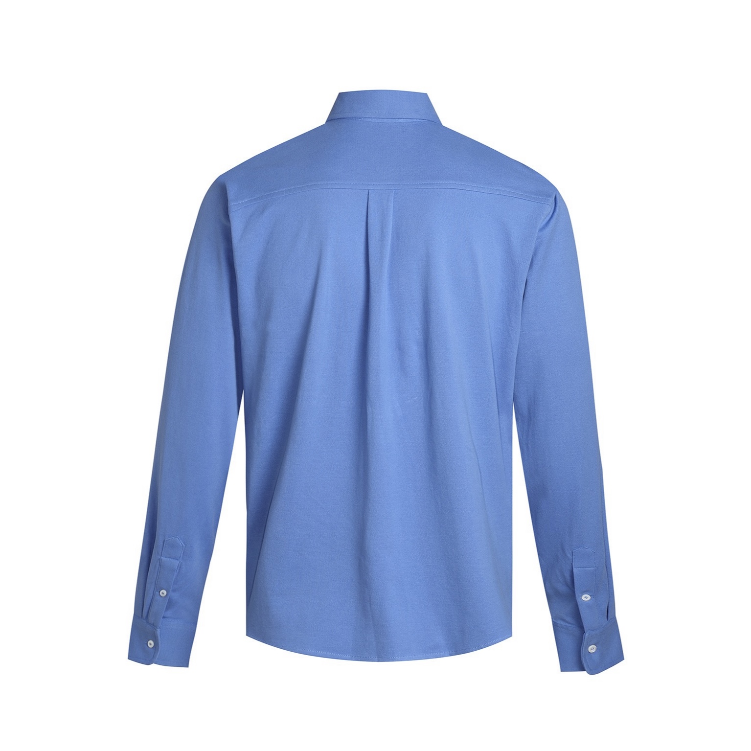 MIU MIU 缪缪 刺绣字母logo棉质衬衫 外套 长袖 蓝色 A5 MK1980-14RW-F0237-S-OOO