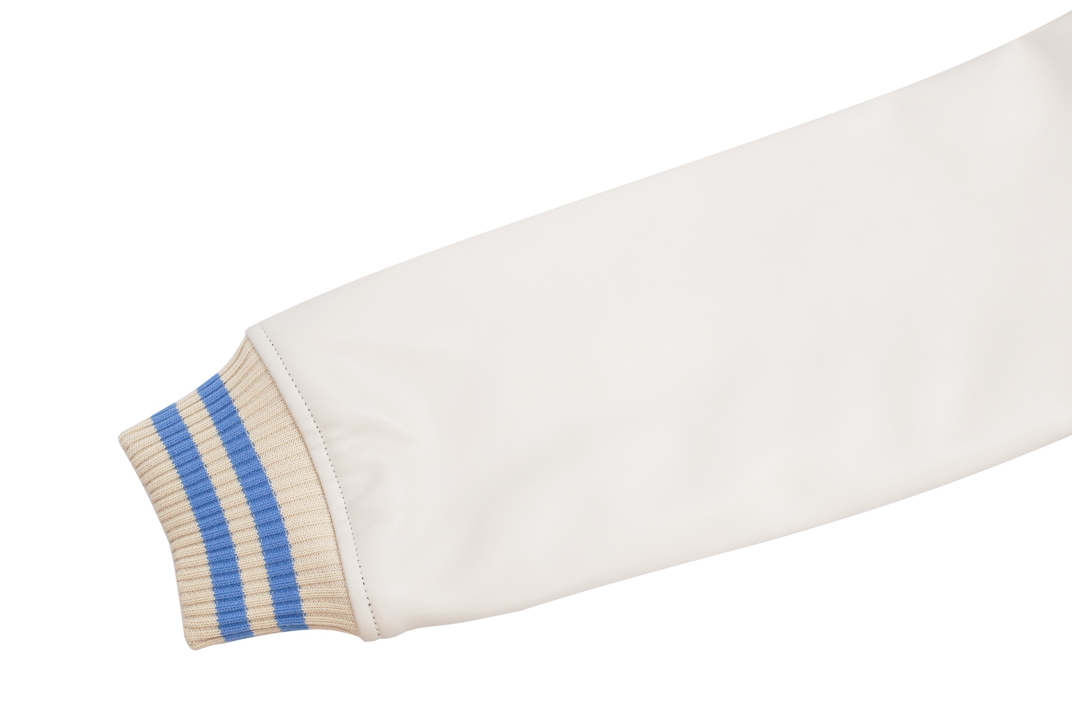 CELINE 赛琳 水洗牛仔拼皮字母logo单排扣棒球服 夹克 外套 长袖 蓝色 C0 RV0KB789D-08TI