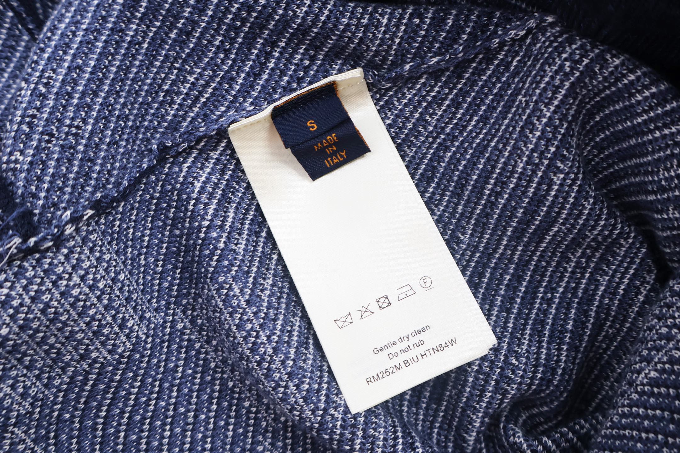 LOUIS VUITTON 路易威登 LV Nigo联名款 棋盘格拼接字母logo毛织松紧腰抽绳短裤 休闲裤 裤子 蓝色 A5 1AIMC2