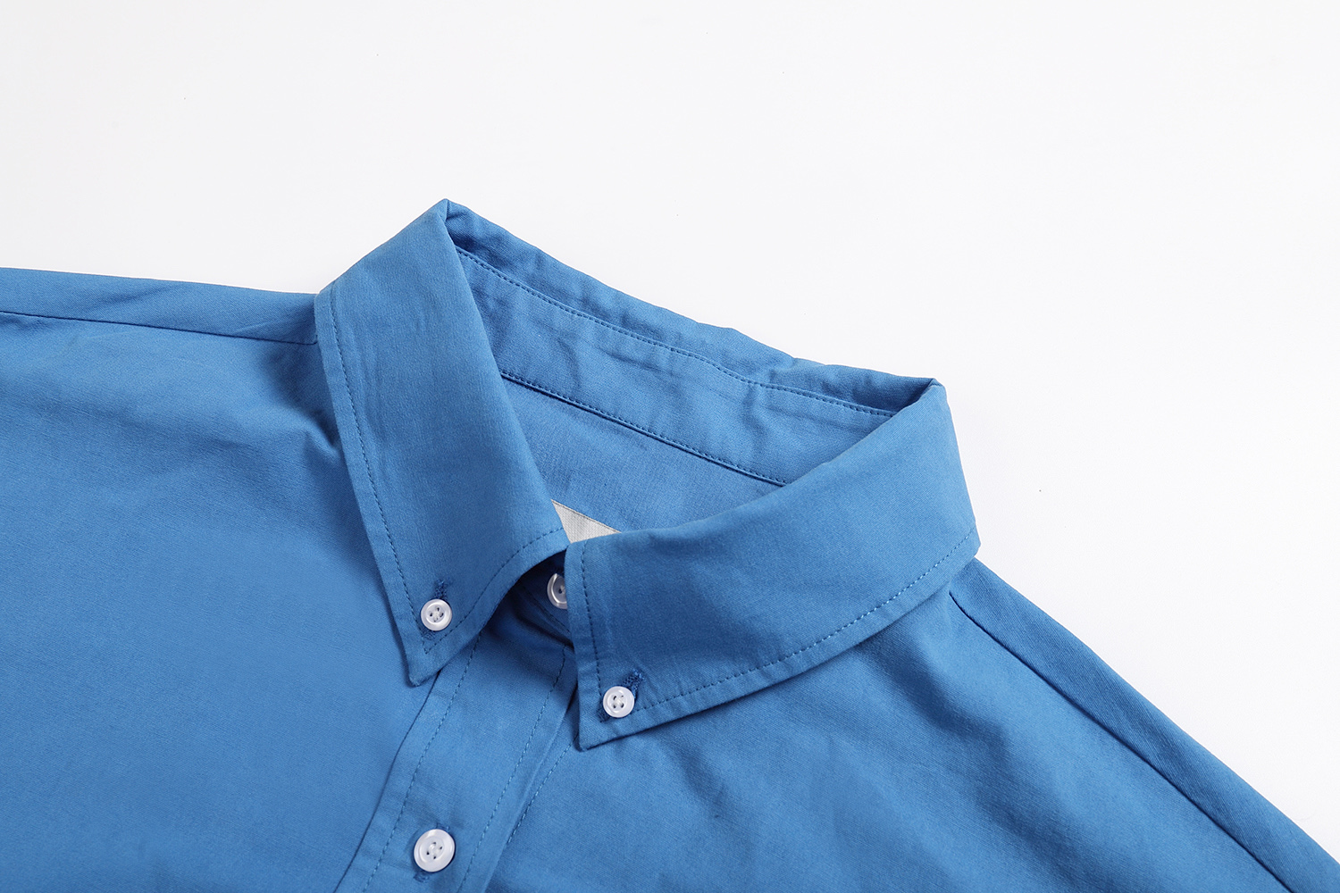 MIU MIU 缪缪 纯色刺绣logo徽标翻领夹克 外套 长袖 蓝色 B0 ML1263-1BMS-F0237-S-OOO