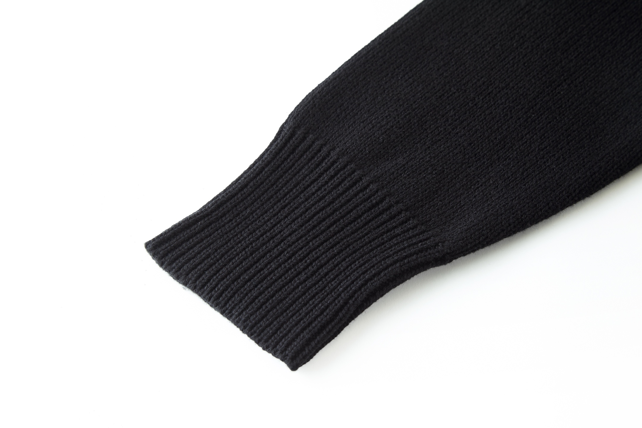 Balenciaga 巴黎世家 麦穗字母logo图案针织衫 毛衣 外套 长袖 A5 黑色 