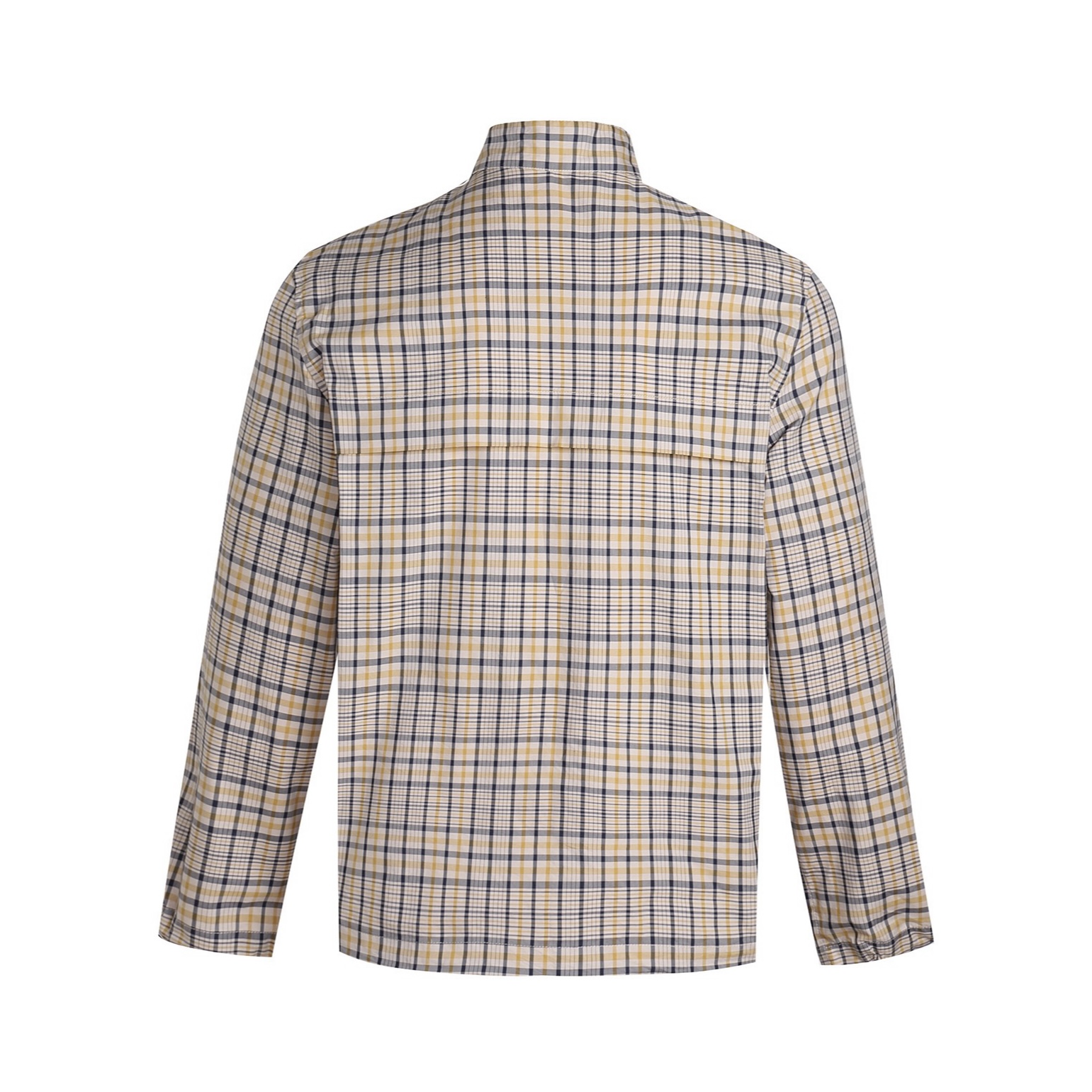 DIOR 迪奥 格纹字母logo刺绣拉链立领衬衫 外套 长袖 B0 593C511A6523-C179