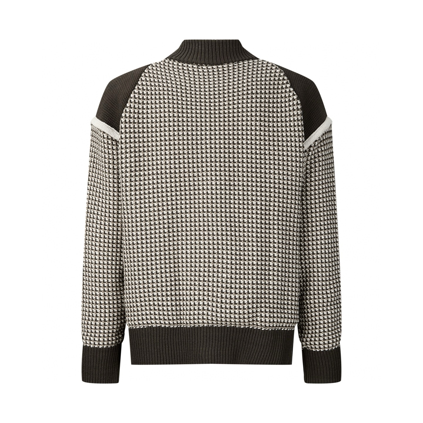 LOUIS VUITTON 路易威登 提花飞行员针织夹克 外套 长袖 棕色 C0 1AHC29