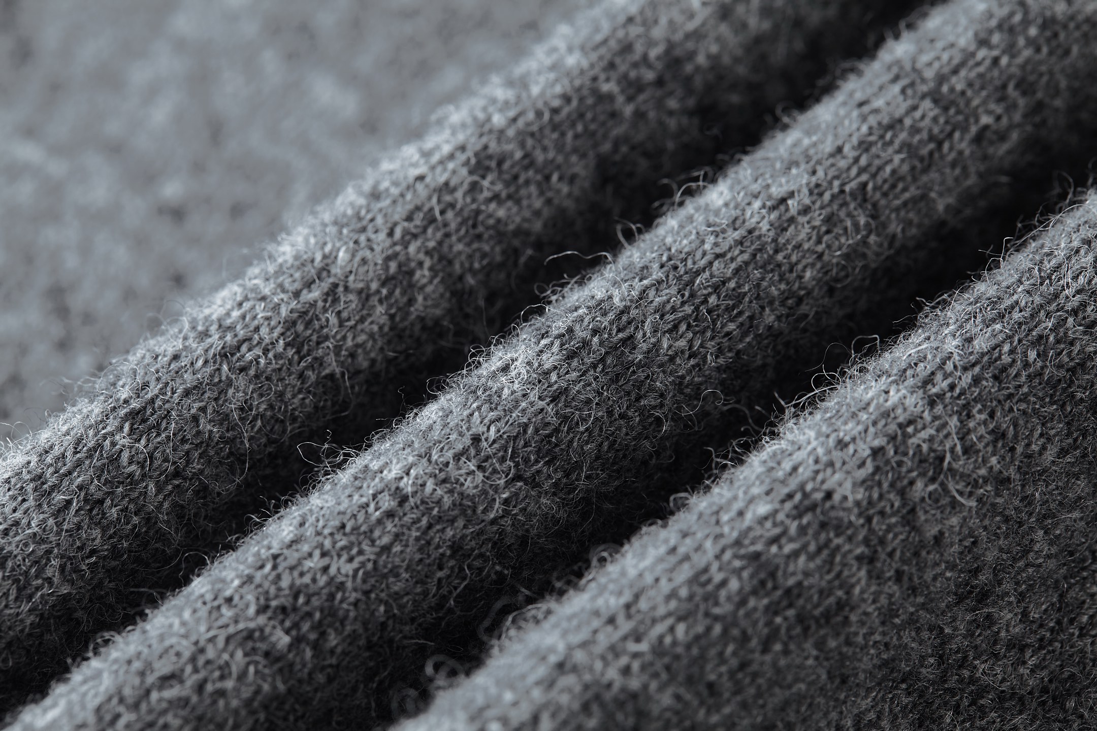 MIU MIU 缪缪 徽标假两件针织Polo领毛衣 长袖 灰色 B0 MMLA61-16ON-F0JQG-S-OOO