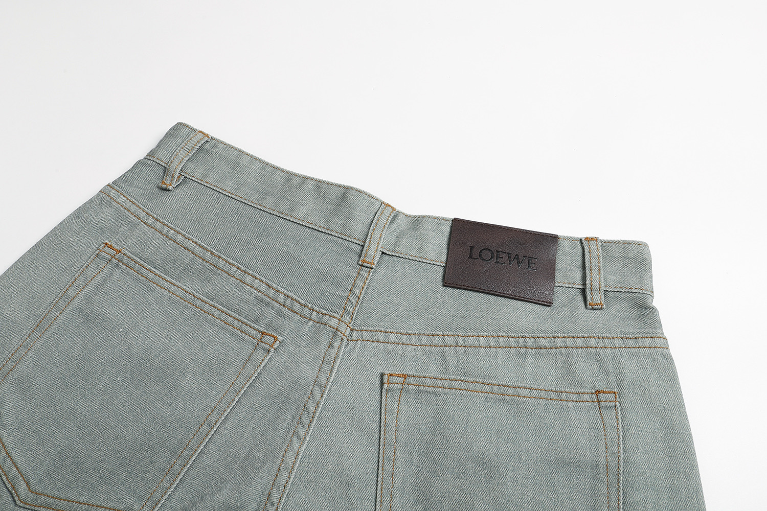 Loewe 罗意威 丹宁水洗牛仔裤 长裤 裤子 B0