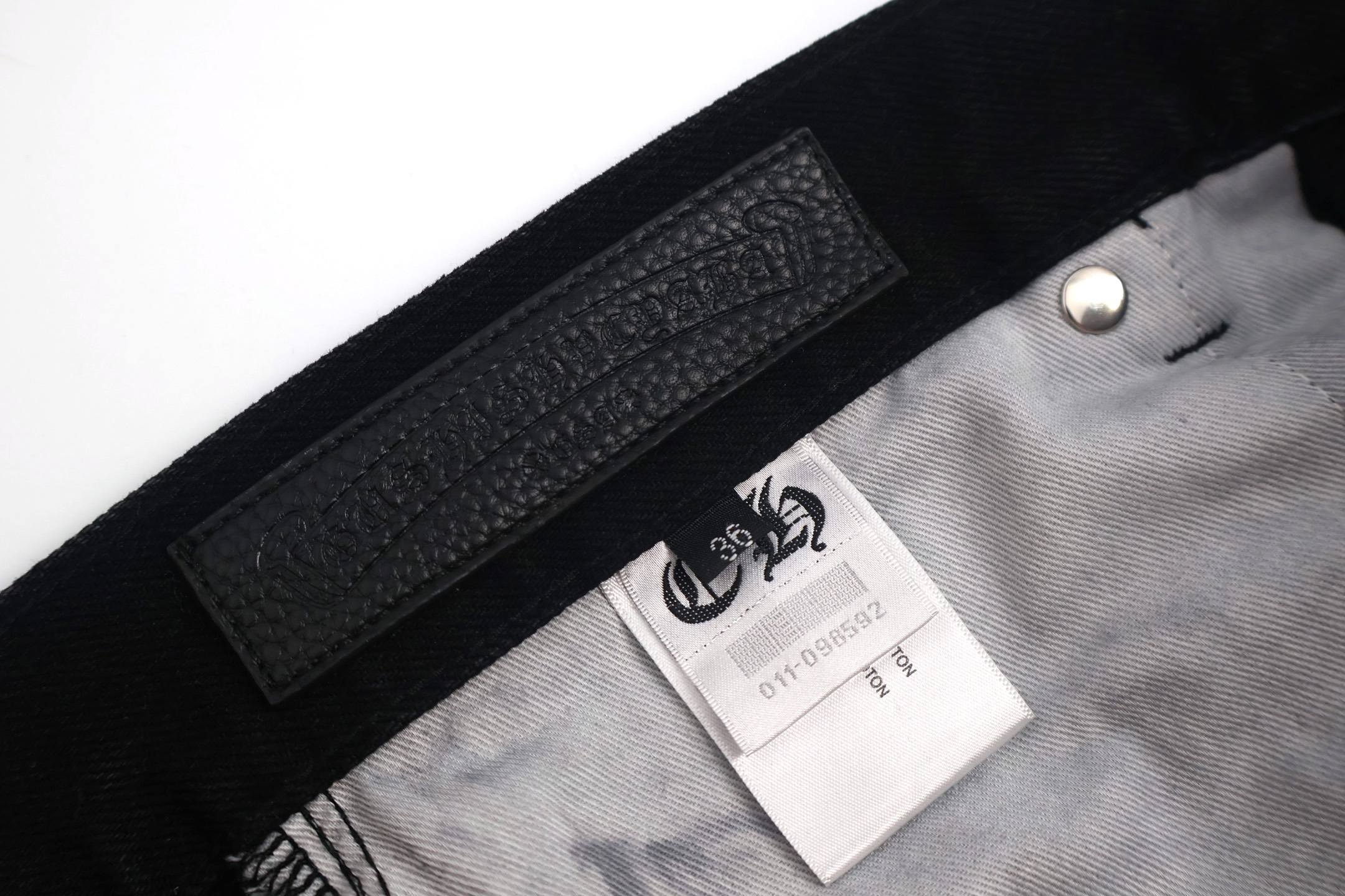 Chrome Hearts 克罗心工装牛仔裤 长裤 休闲裤 黑色 灰色 蓝色 C0