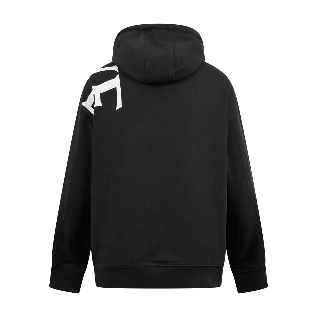 LOEWE 罗意威 大Logo印花连帽卫衣 外套 长袖 绿色 黑色 灰色 B0 H526Y25X65-4110