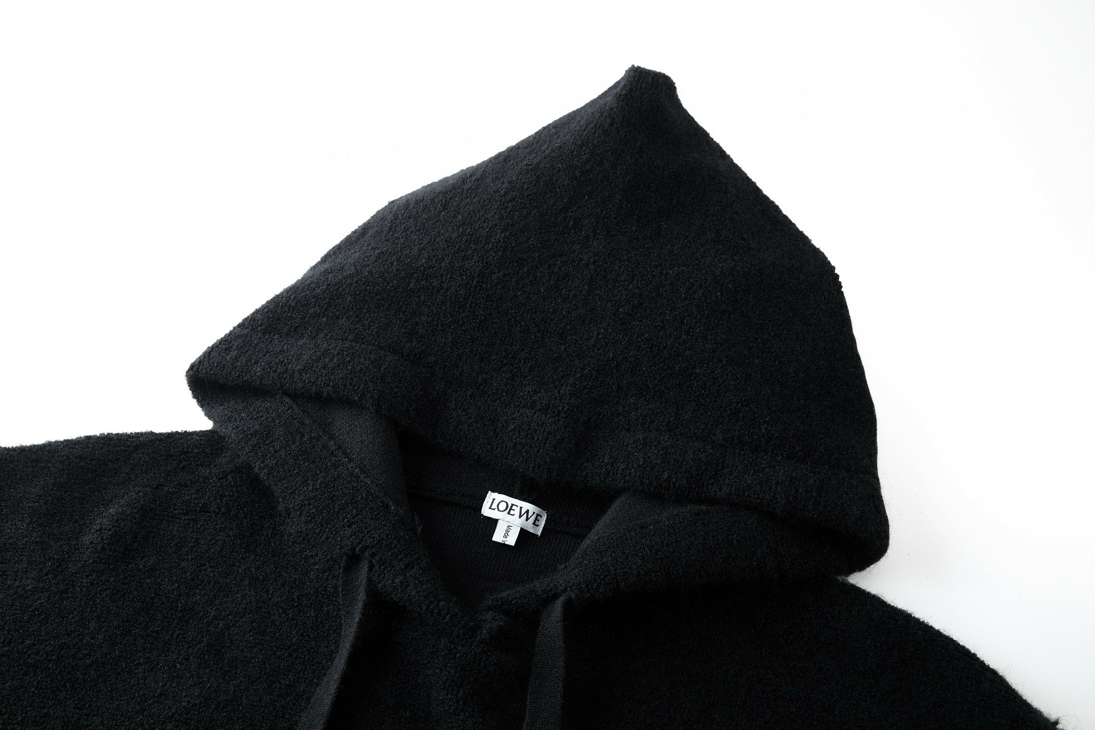 LOEWE 罗意威 刺绣Logo图案连帽卫衣 外套 长袖 黑色 灰色 B0 H526Y14KKA-1100