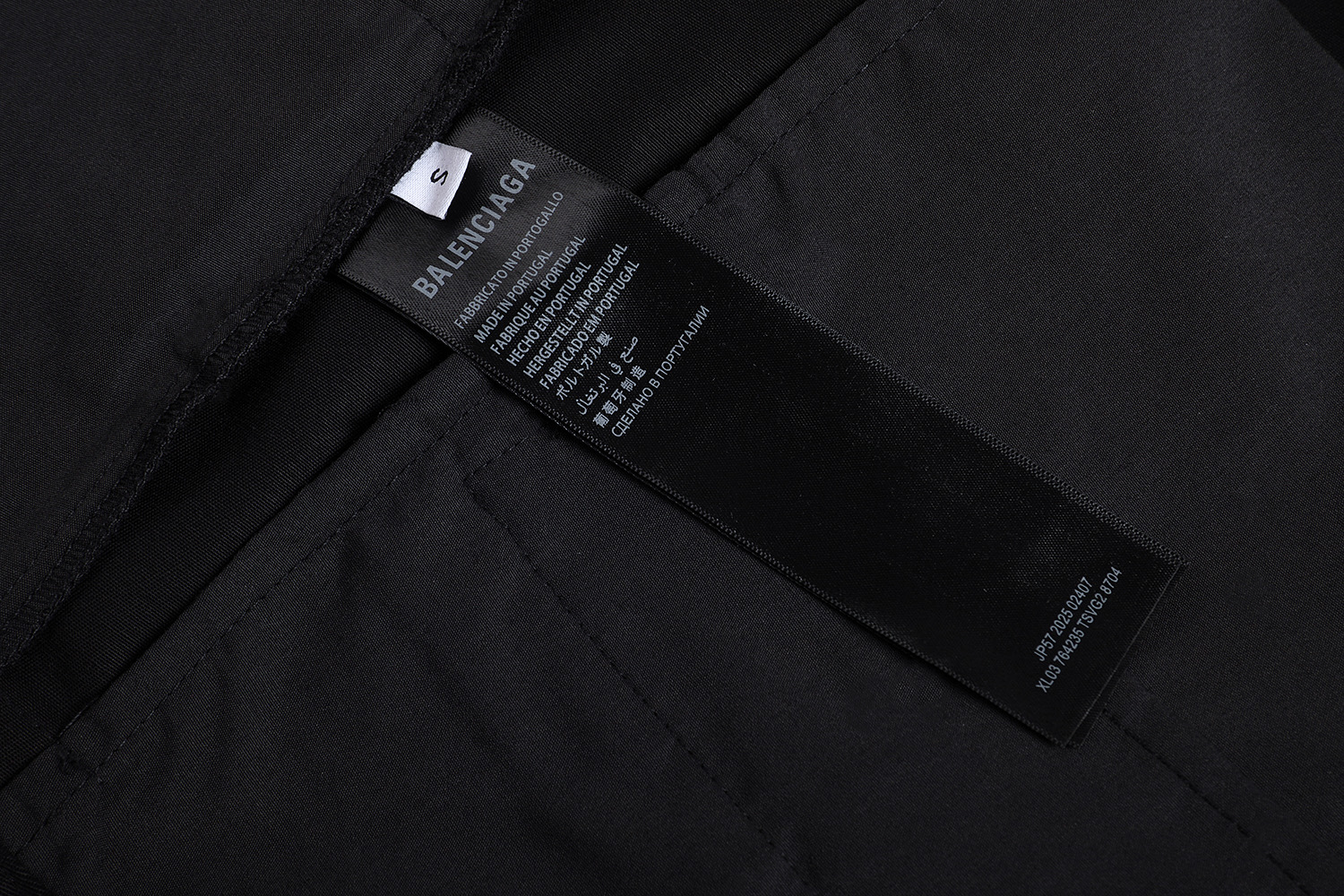 Balenciaga 巴黎世家 纯色工装裤 长裤 裤子 休闲裤 黑色 B0