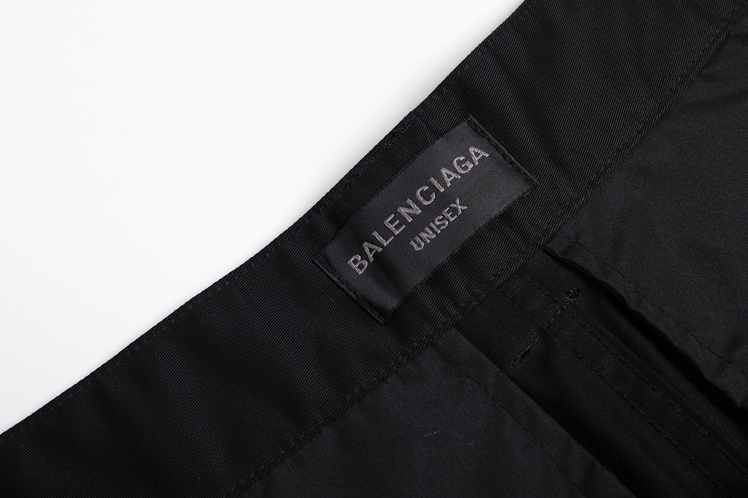 Balenciaga 巴黎世家 纯色工装裤 长裤 裤子 休闲裤 黑色 B0