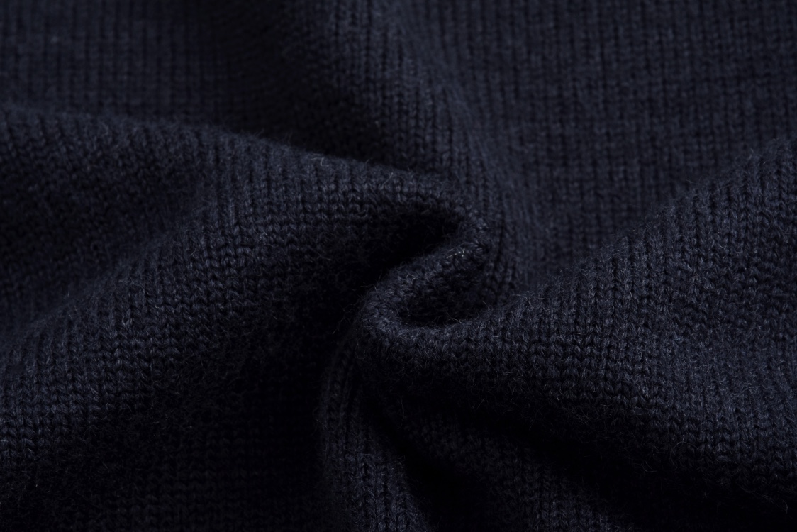 GUCCl 古驰 消散字母logo圆领毛衣 外套 长袖 藏蓝色 B0 795834-XKD7K-4594