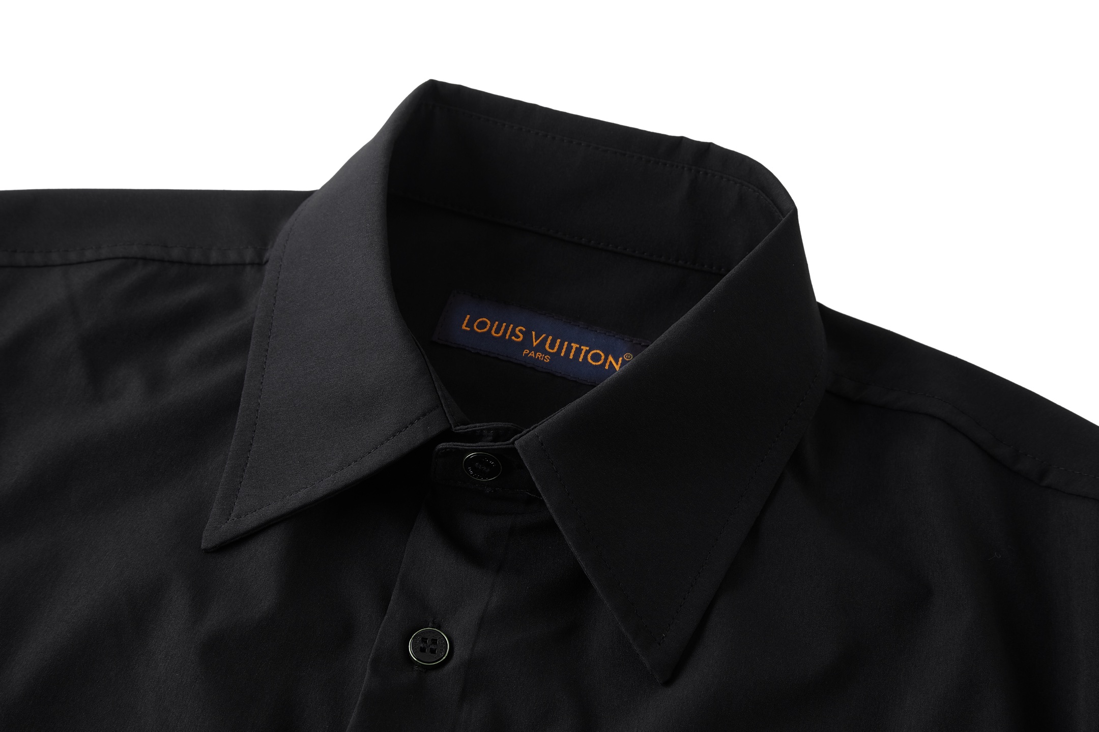 LOUIS VUITTON 路易威登 LV Nigo 联名款 刺绣串珠衬衫 外套 长袖 黑色 A5 1AIMIV