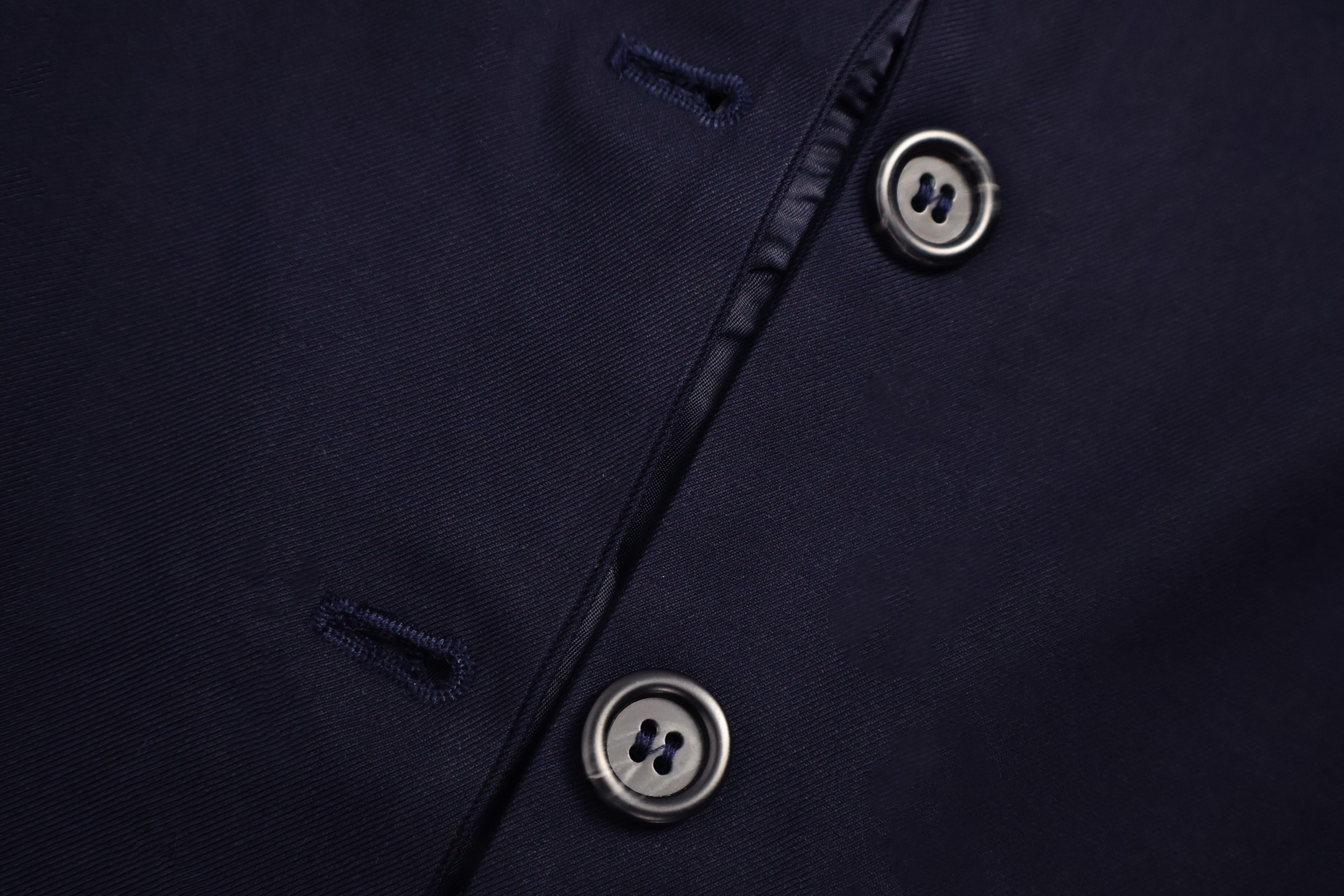 MIU MIU 缪缪 假两件格纹袖西装外套 长袖 藏蓝色 C0 MH1972-11AD-F0008-S-OOO