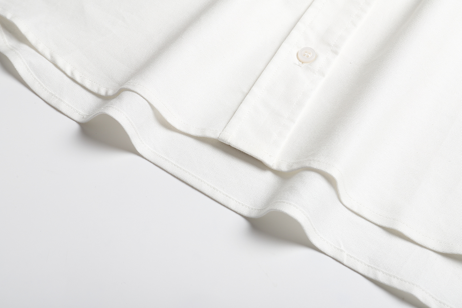 PRADA 普拉达 翻领刺绣衬衫 外套 长袖 蓝色 白色 A5 P497GR-14JW-F0012-S-OOO