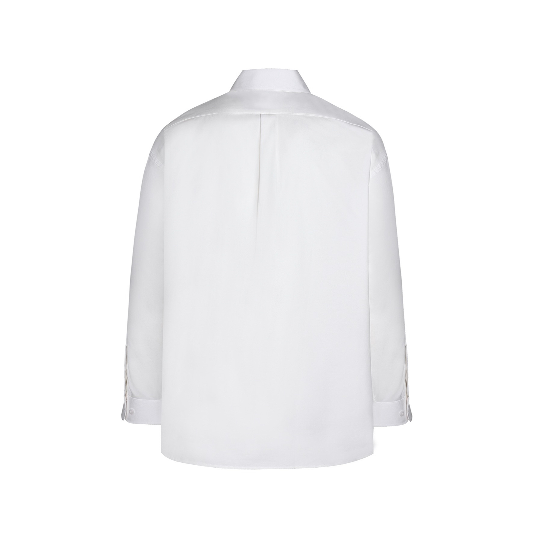 PRADA 普拉达 翻领刺绣衬衫 外套 长袖 蓝色 白色 A5 P497GR-14JW-F0012-S-OOO