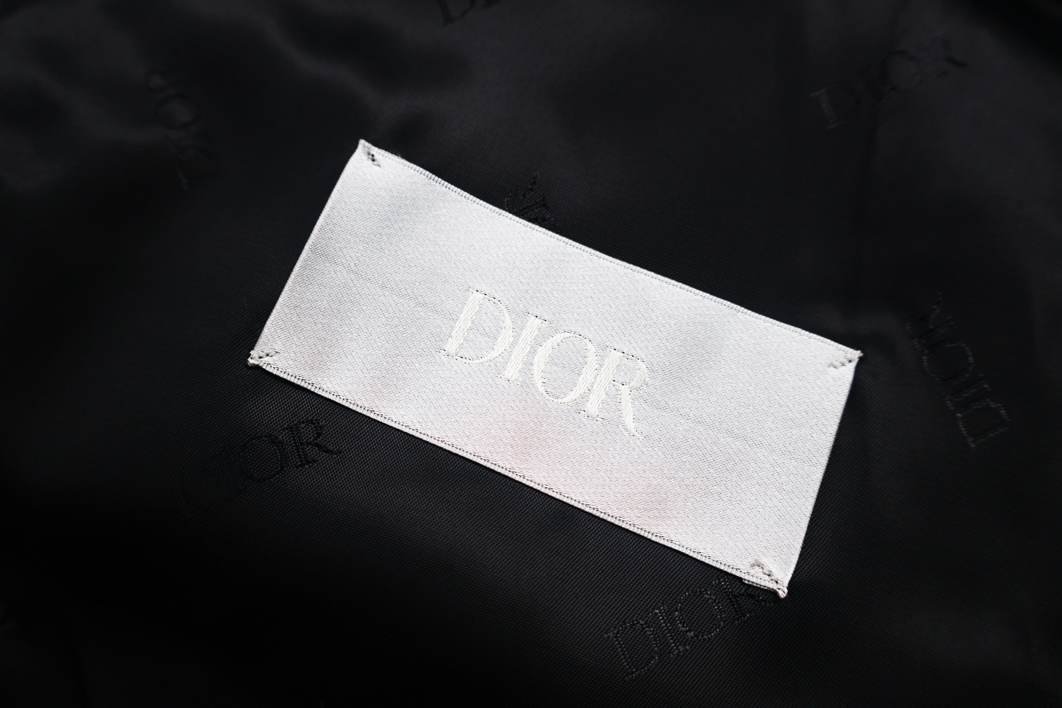 DIOR 迪奥 Lewis Hamilton 合作系列 47飞行员棉服夹克 外套 长袖 黑色 C0 513C426A6500-C900
