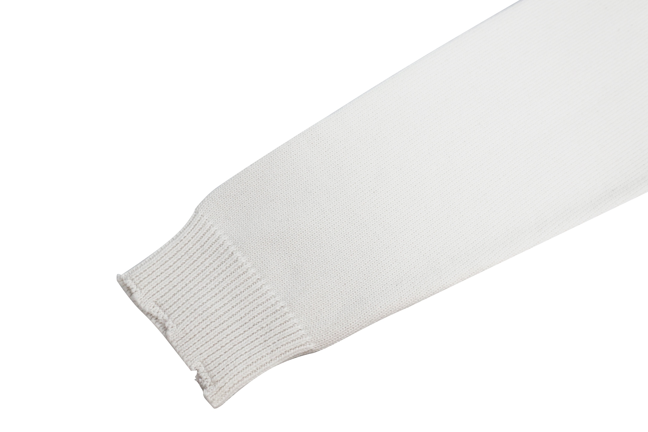 Balenciaga 巴黎世家 圆环立体章仔毛衣 外套 长袖 白色 B0 809099T33381300