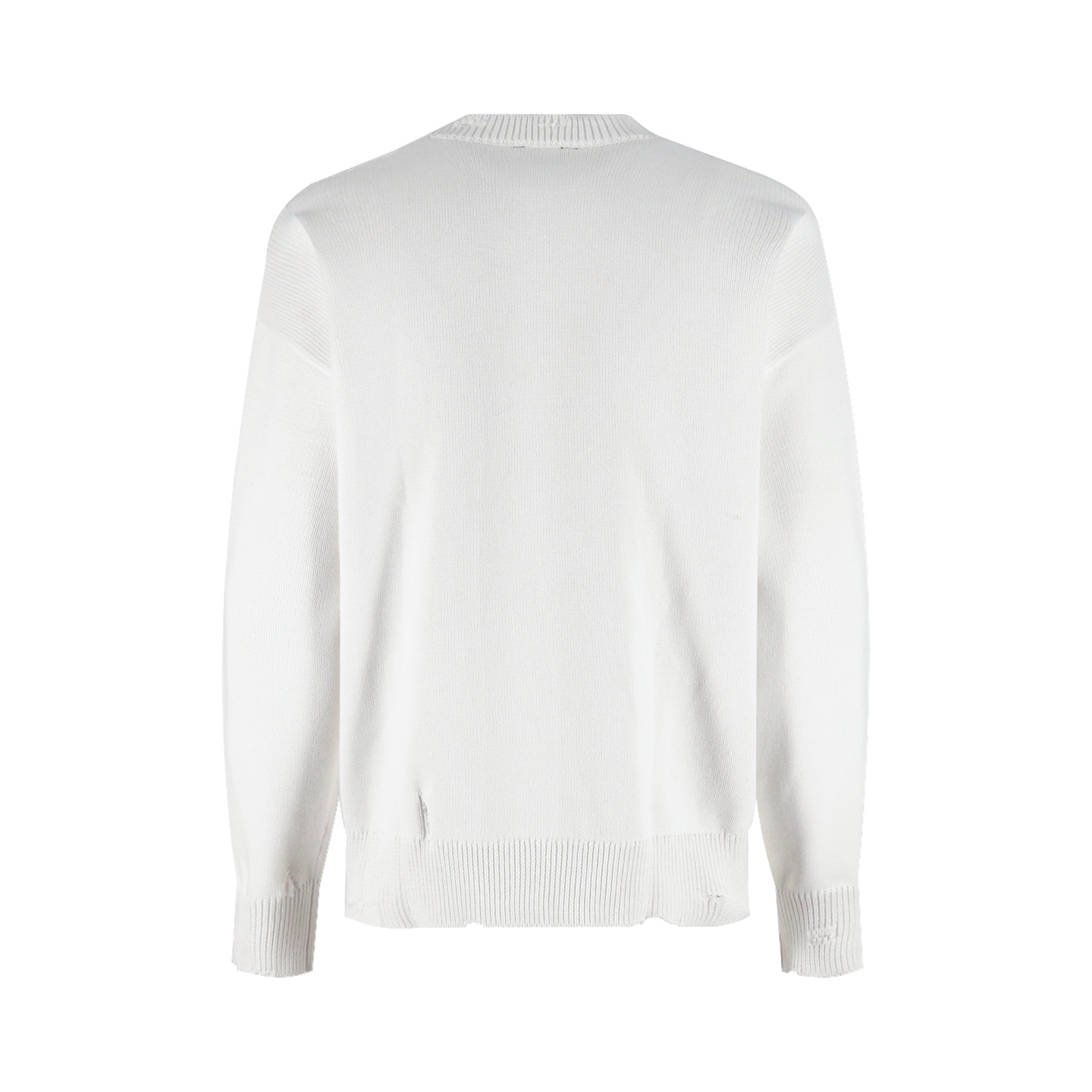 Balenciaga 巴黎世家 圆环立体章仔毛衣 外套 长袖 白色 B0 809099T33381300