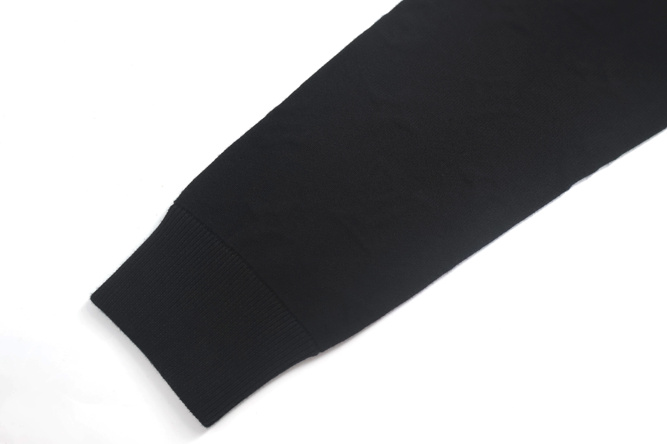 LOUIS VUITTON 路易威登 浮雕压花立领拉链针织外套 夹克 长袖 黑色 C0 1AHCLO