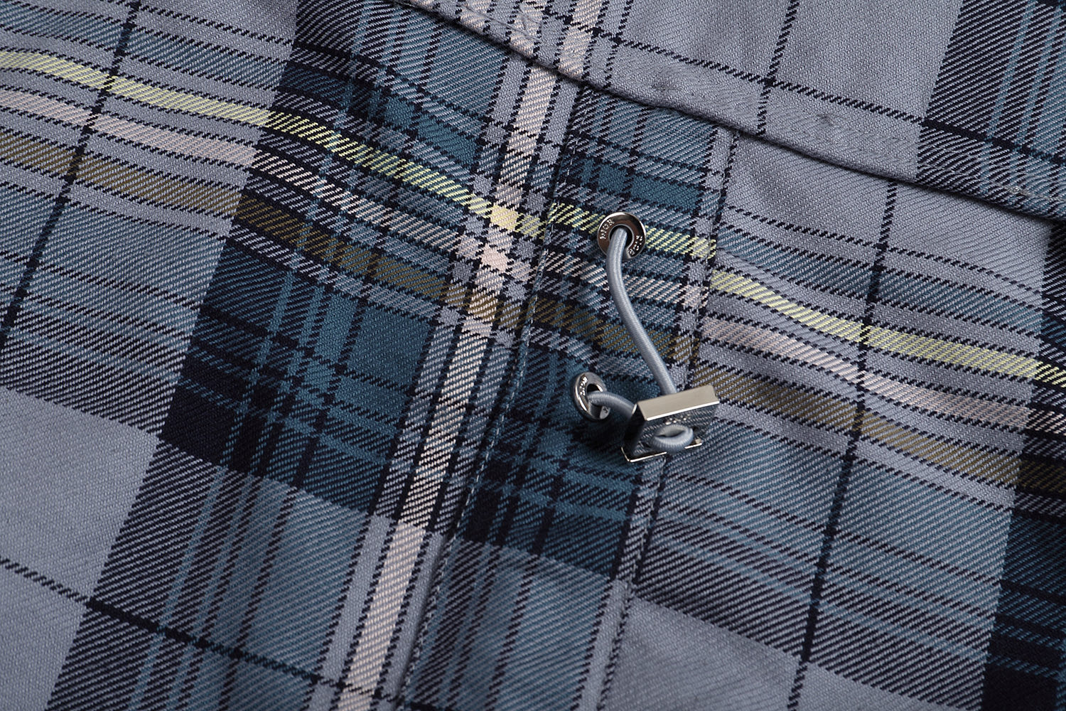 DIOR 迪奥 格纹拉链衬衫 夹克 外套 长袖 灰色 B0 513C540A6474-C880